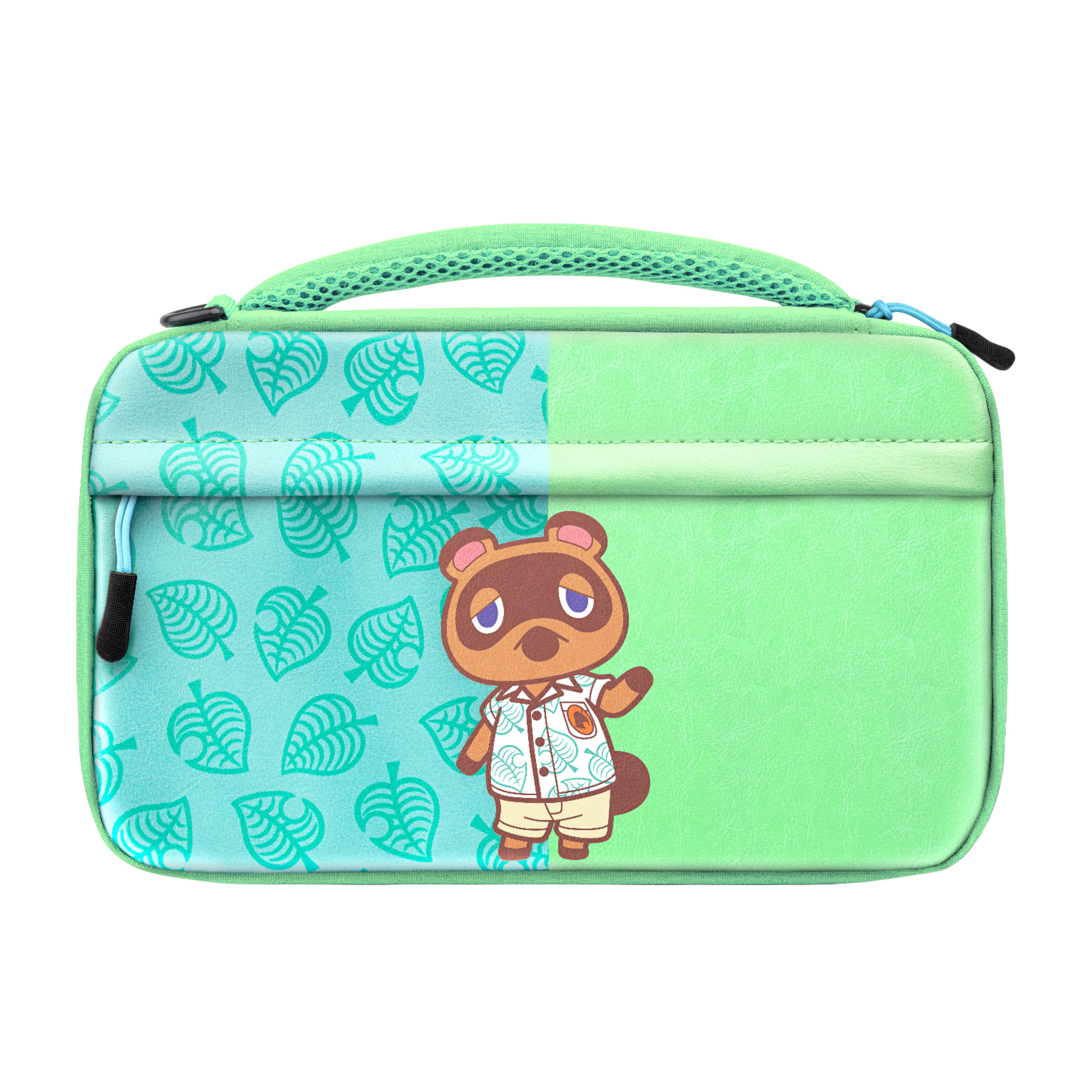 Animal Crossing Tom Nook Nintendo Custodia robusta blu, verde - nuovo