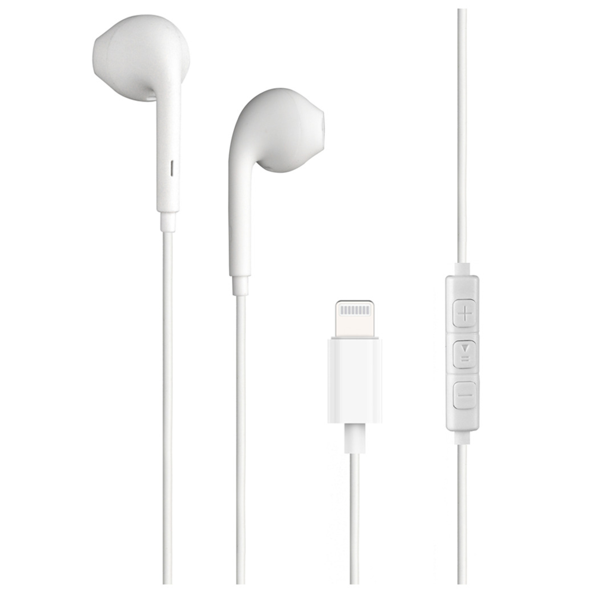 Ecouteurs Lightning Bouton Avec Télécommande Et Micro Bigben