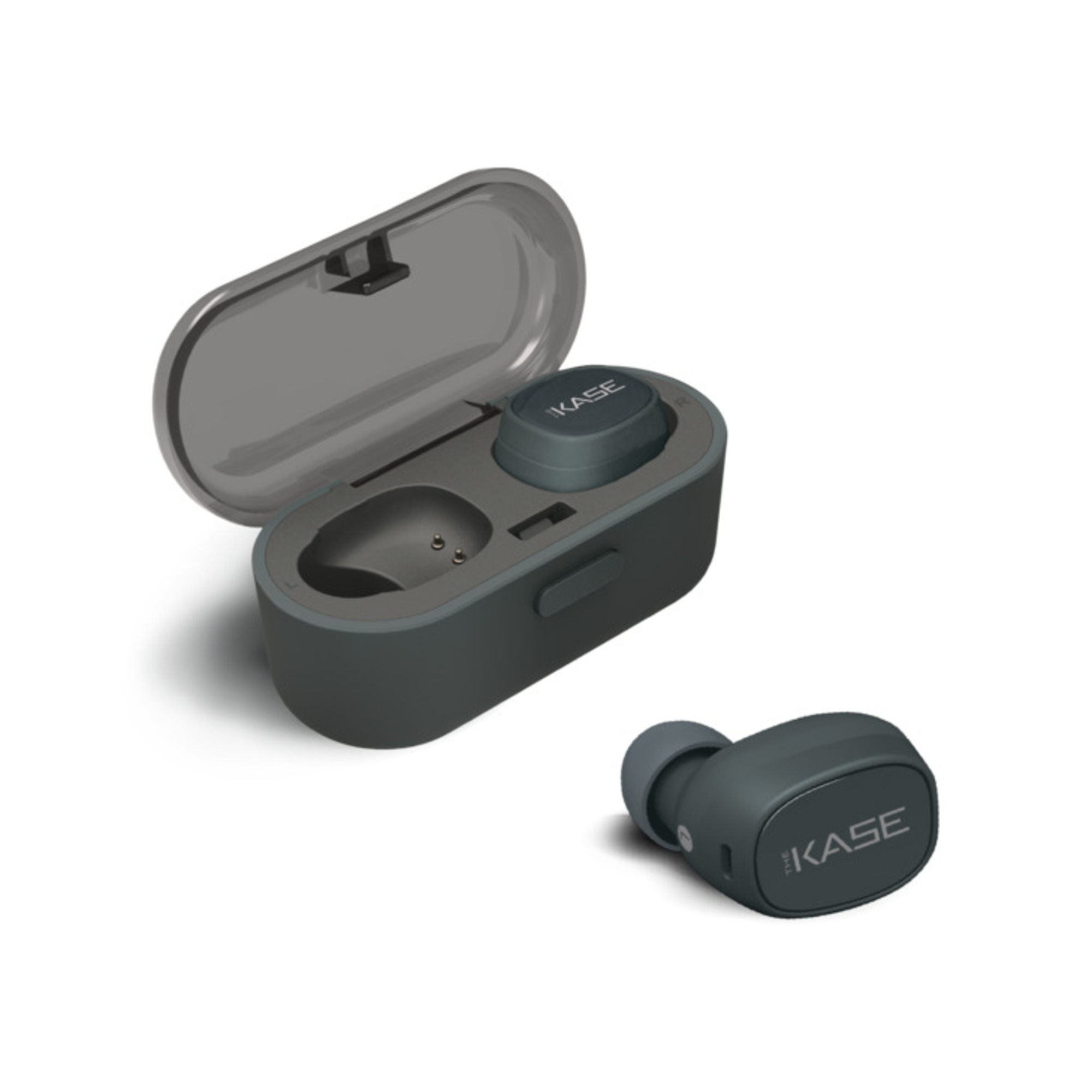 Ecouteurs intra-auriculaires Advanced True Wireless sans fil Gen 2.0 avec boîtier de charge, Gris Sidéral - Neuf