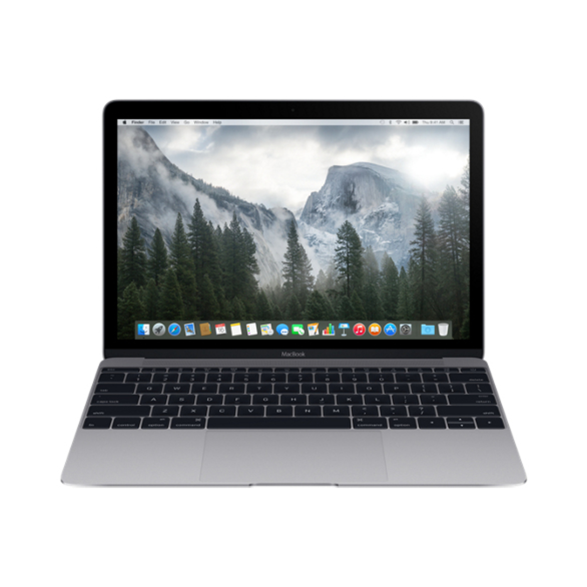 MacBook Core i5 (2017) 12', 1.1 GHz 256 Go 8 Go AMD Radeon HD Graphics 5300, Gris sidéral - AZERTY - Bon état