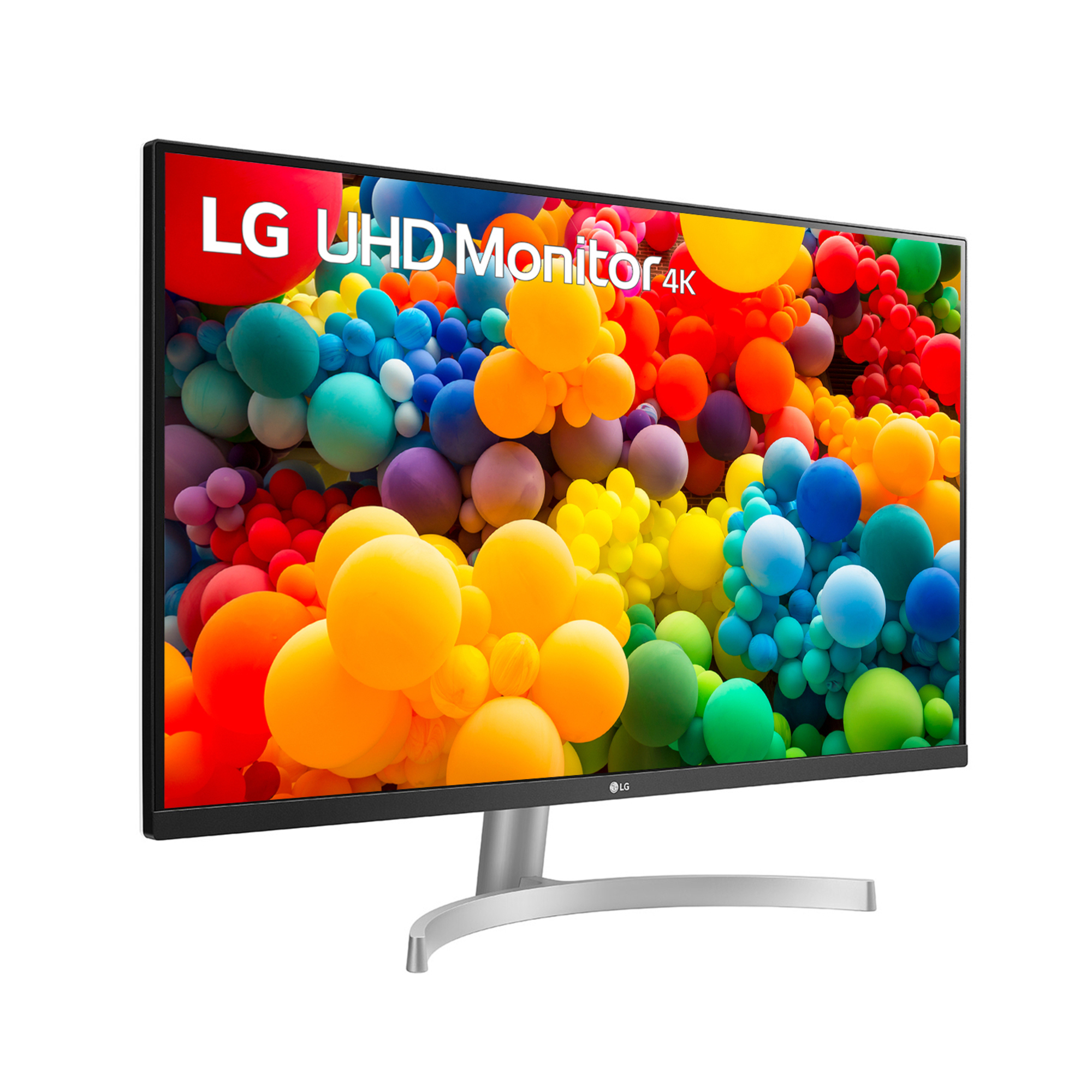 LG 32UN500 W Écran LED 31.5 3840 x 2160 4K @ 60 Hz VA 350 cdm² 3000:1 HDR10 4 ms 2xHDMI DisplayPort haut parleurs - vue 4
