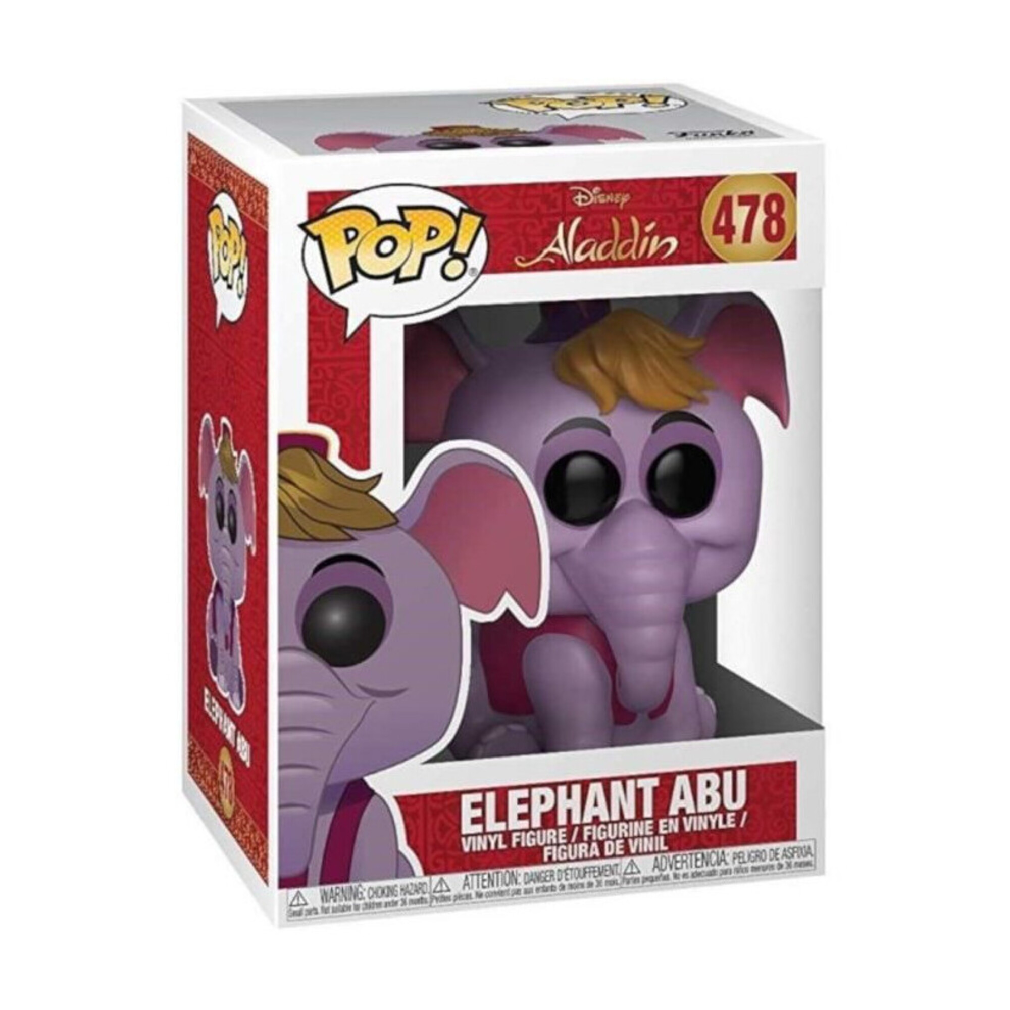 FUNKO Pop! Vinyl: Aladdin Abu Elephant Neuf - vue 2