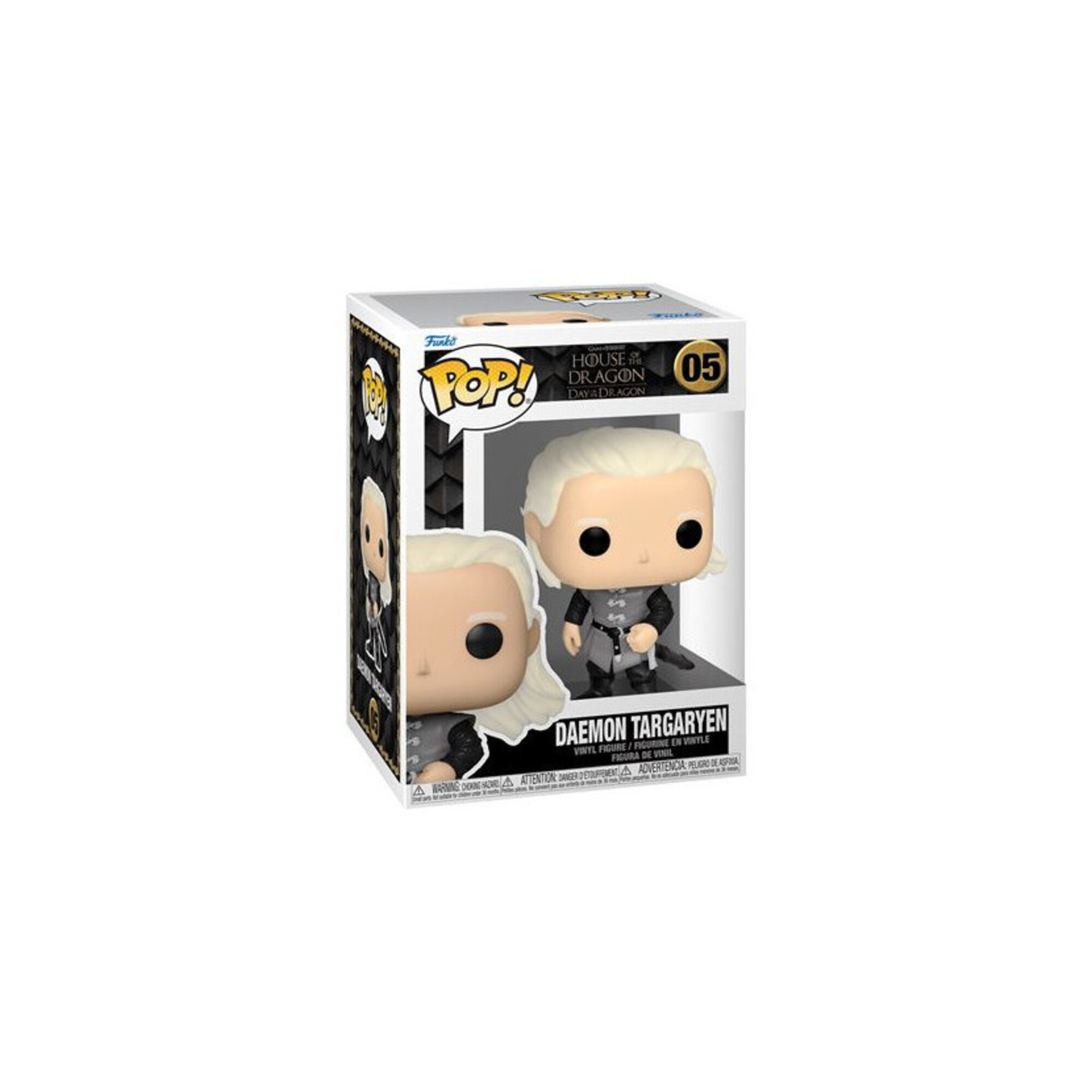 Figurine Funko Pop Game of Thrones House of the Dragon Daemon Targaryen Neuf - vue 1