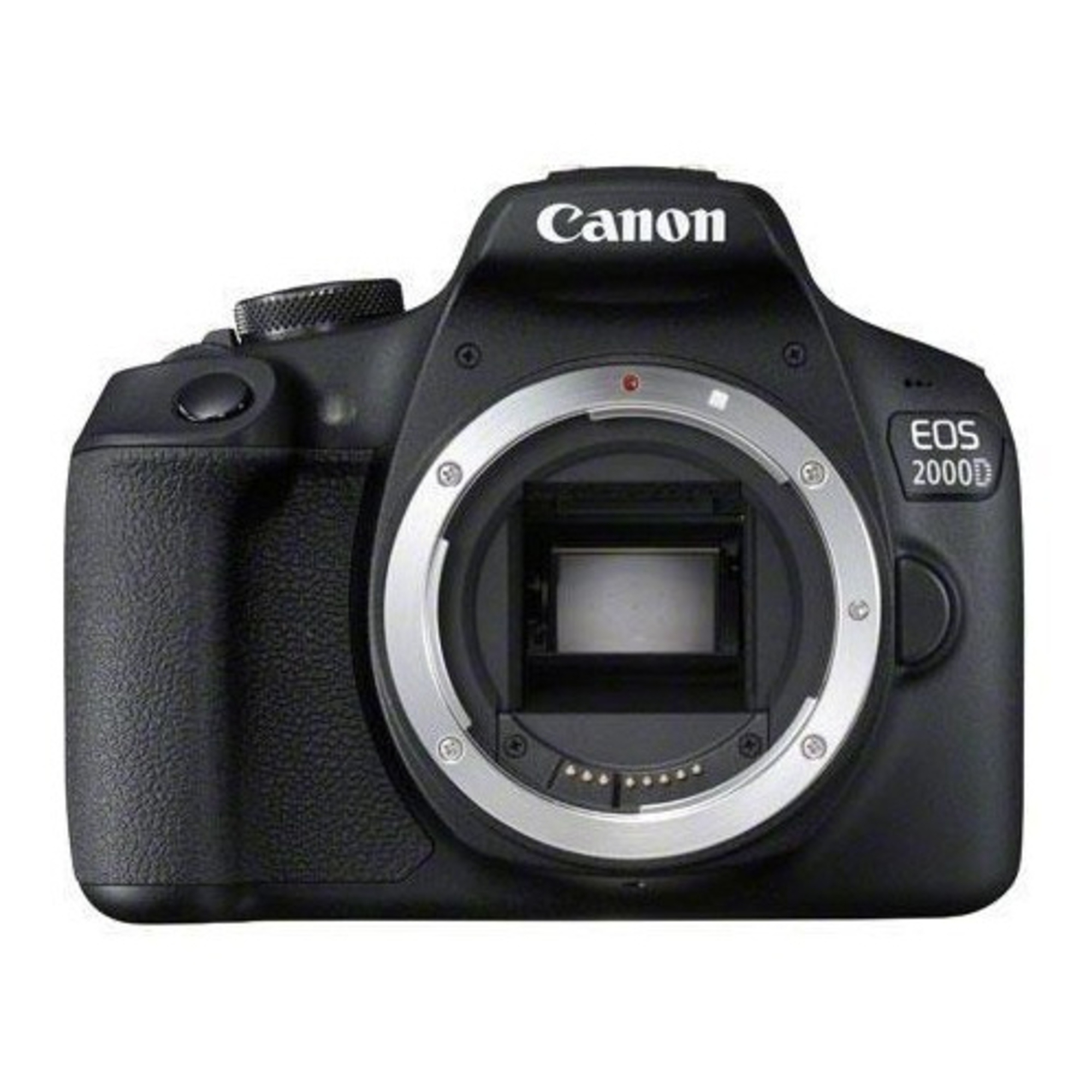 Canon EOS 2000D + EF-S 18-55mm f/3.5-5.6 III Kit d'appareil-photo SLR 24,1 MP CMOS 6000 x 4000 pixels Noir - Neuf