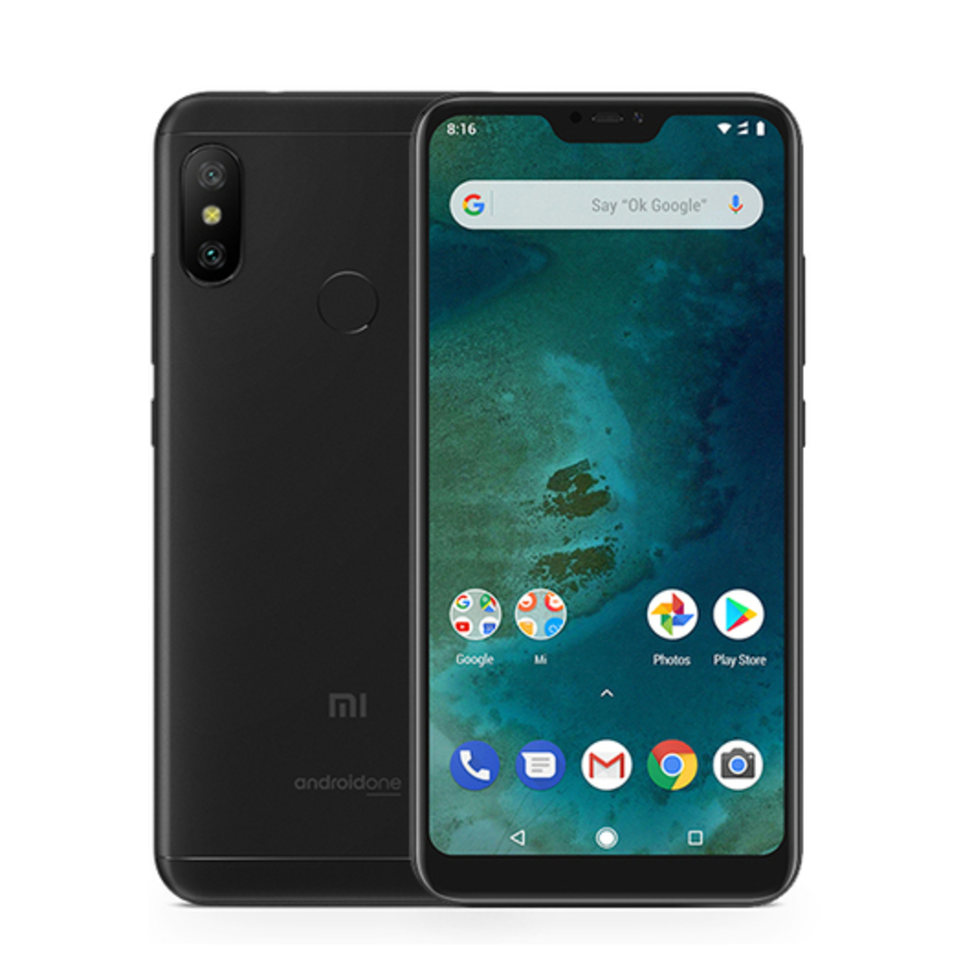 Mi A2 Lite 64 Go, Noir, débloqué - Bon état