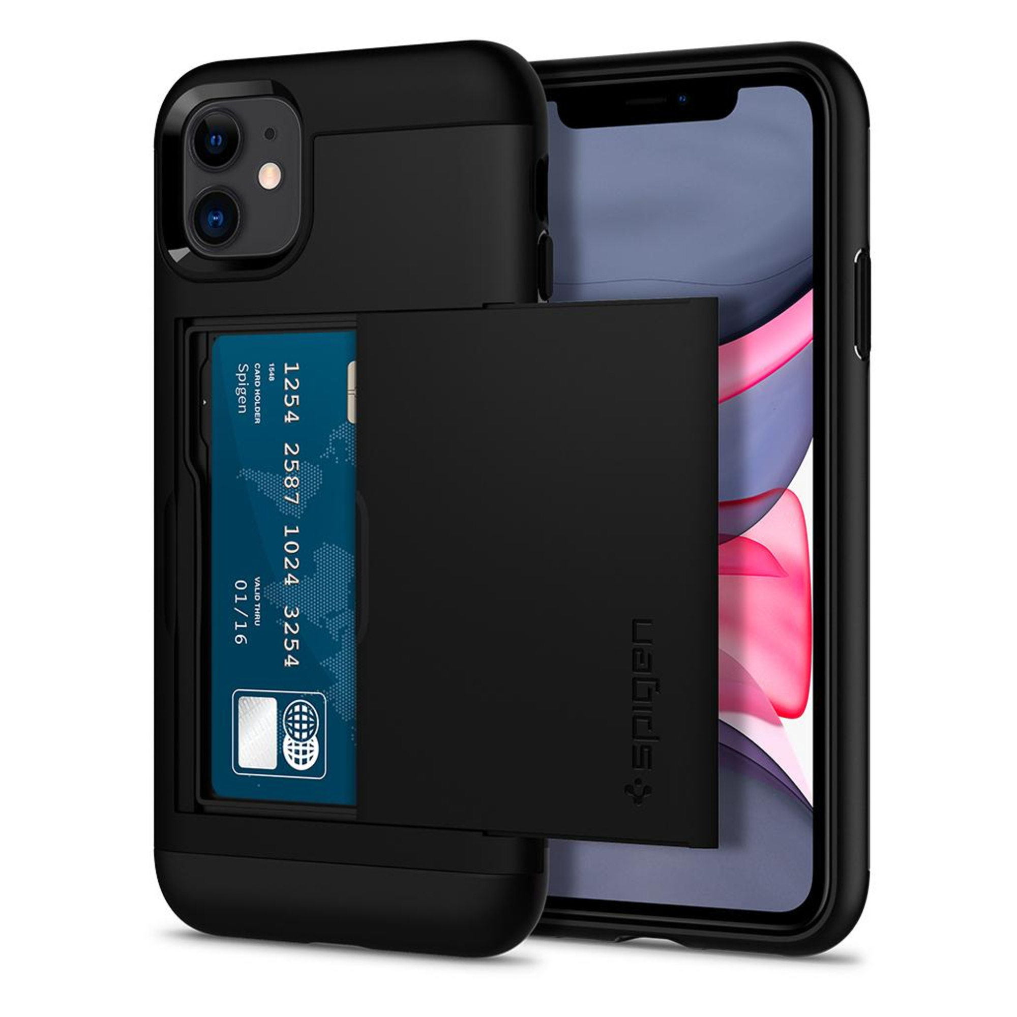 Coque de protection Slim Armor CS pour iPhone 11 - Noir - Neuf
