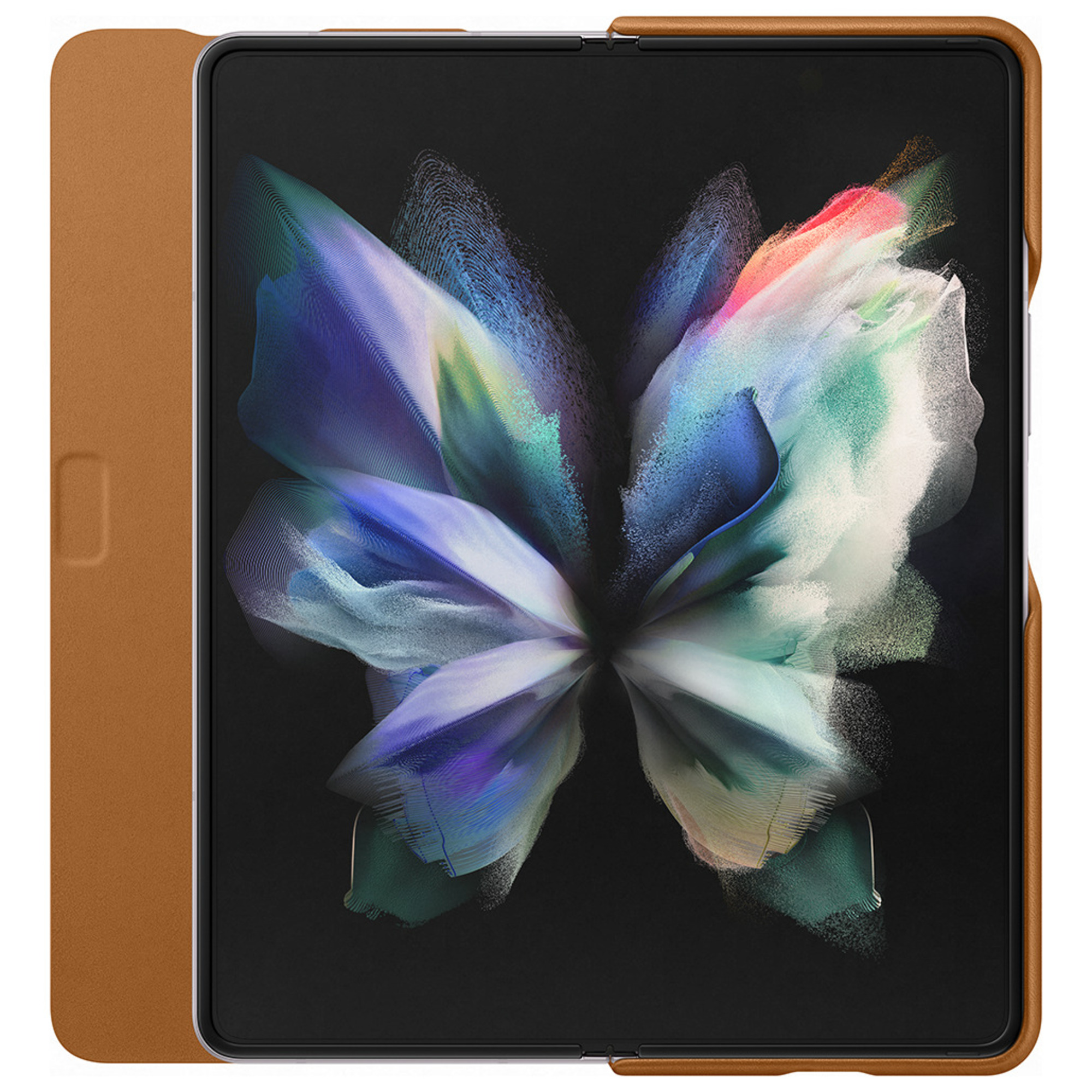 Etui en cuir SAMSUNG Z Fold3 Rabat Semi rigide - vue 3