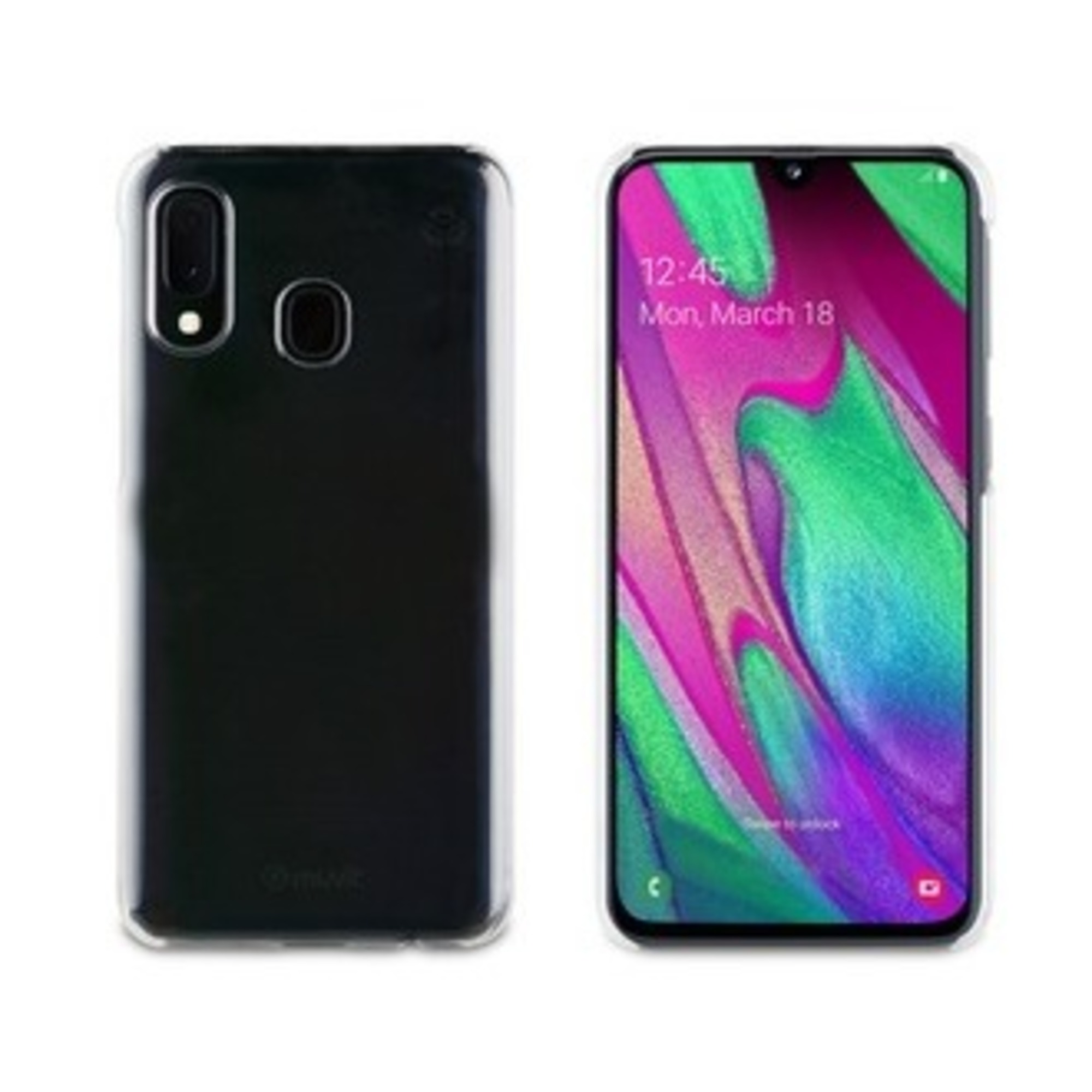 MUVIT  for Change Coque RECYCLETEK Transparente: Samsung Galaxy A40
