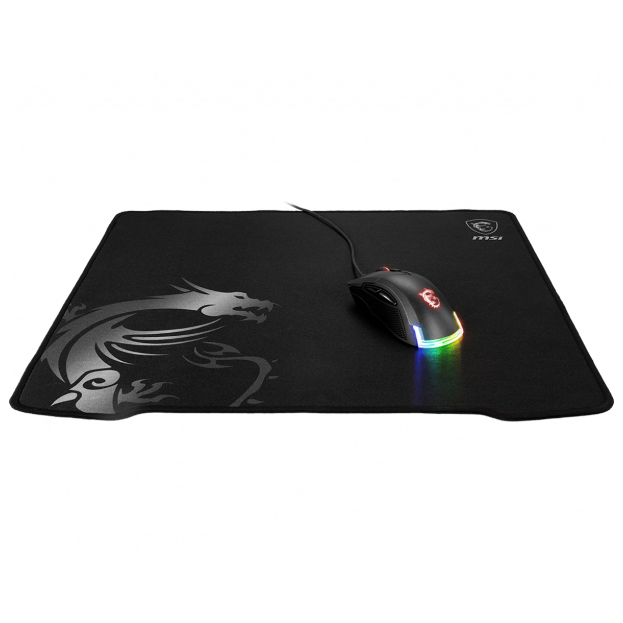 MSI Agility GD30 Tapis de souris de jeu Noir, Blanc - Neuf