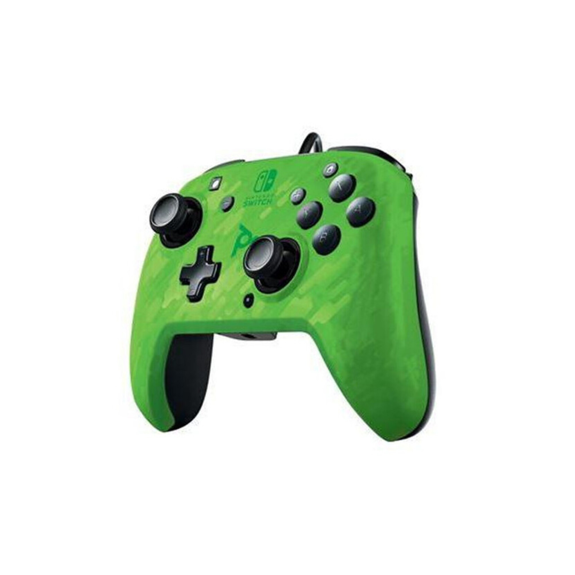 Manette de jeu Faceoff Deluxe+ Analogique/Numérique Nintendo Switch Vert - Neuf