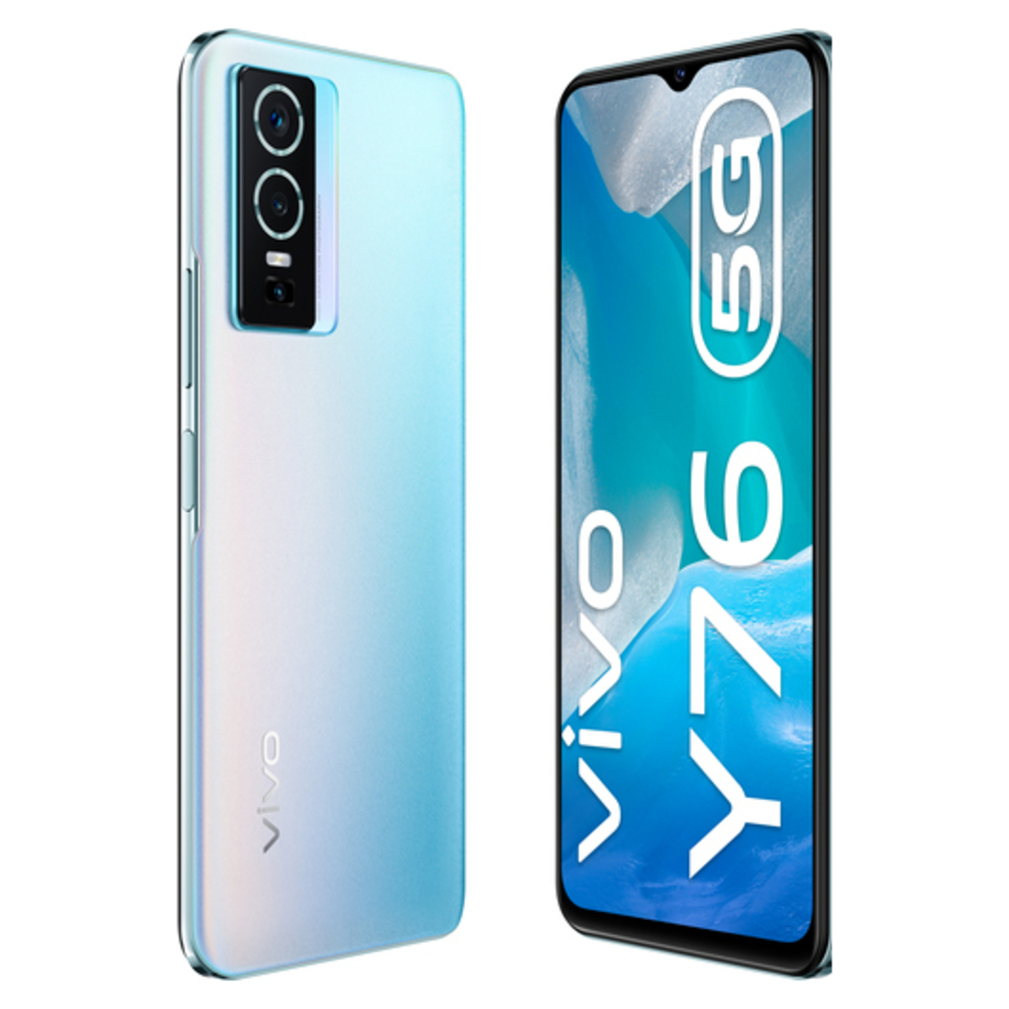 Y76 (5G) 128 Go, Bleu, Débloqué - Neuf