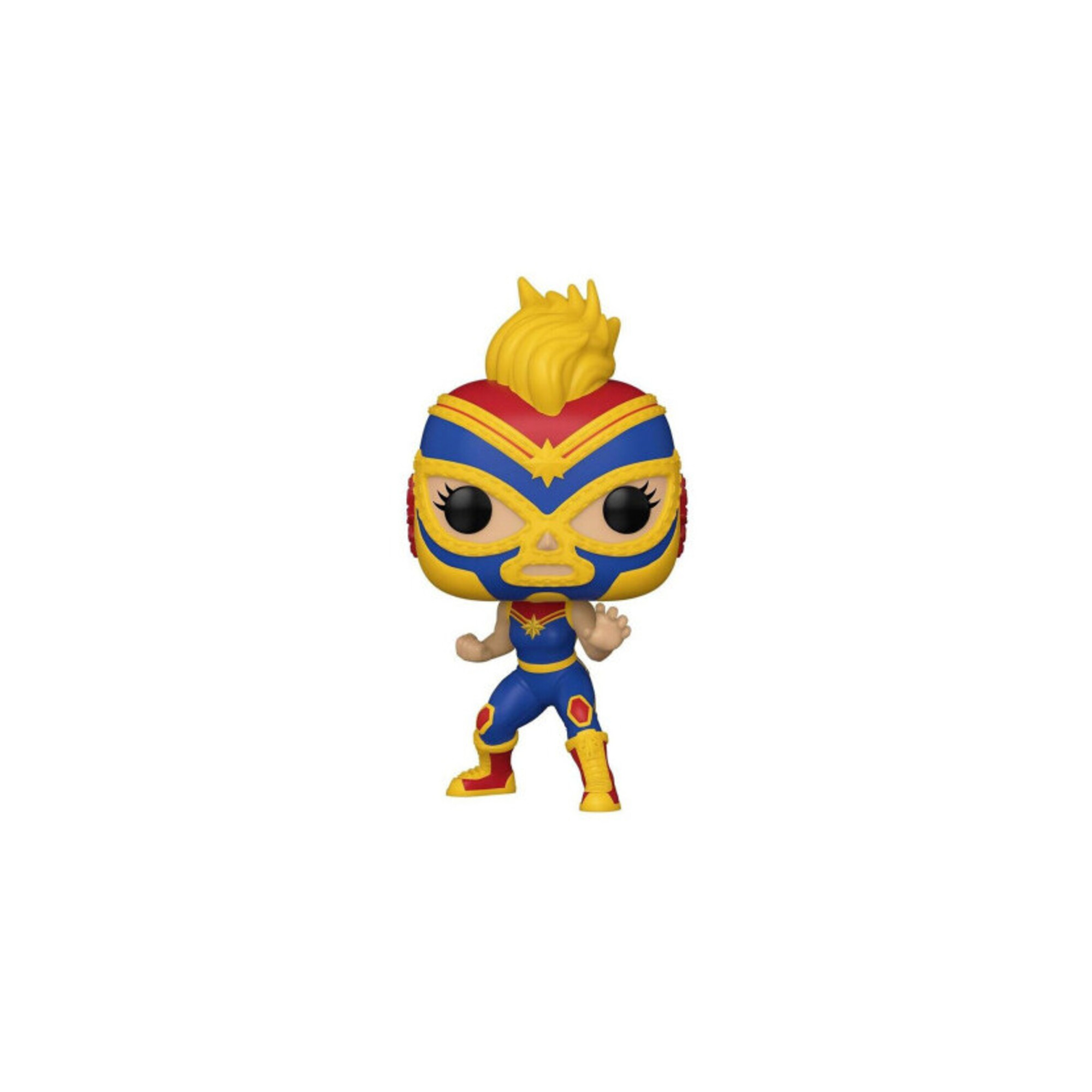 Funko Figurine Pop Marvel Luchadores Captain Marvel - vue 3