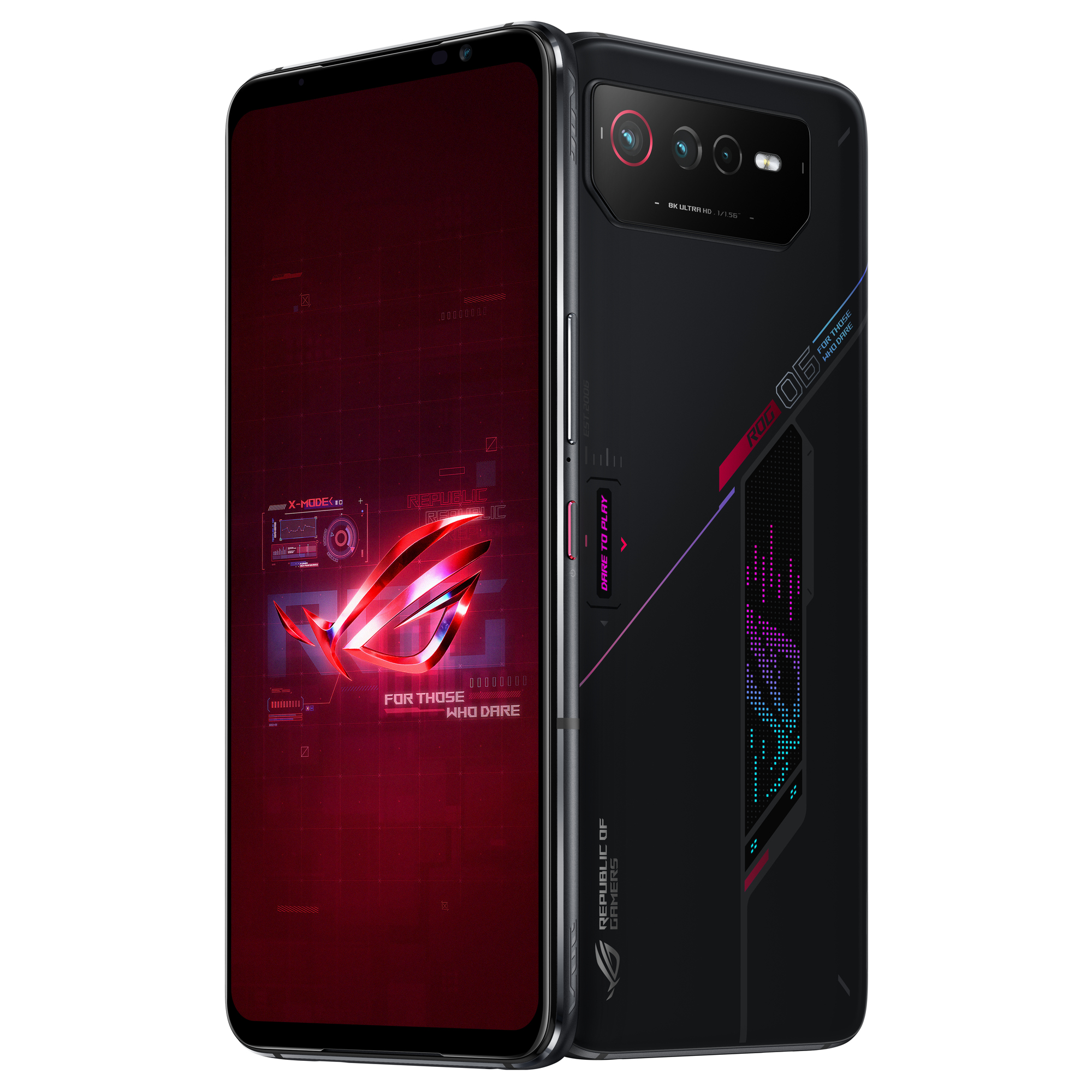 ASUS ROG Phone 6 AI2201-1A010EU 17,2 cm (6.78 ) Double SIM Android 12 5G USB Type-C 12 Go 256 Go 6000 mAh Noir - Bon état