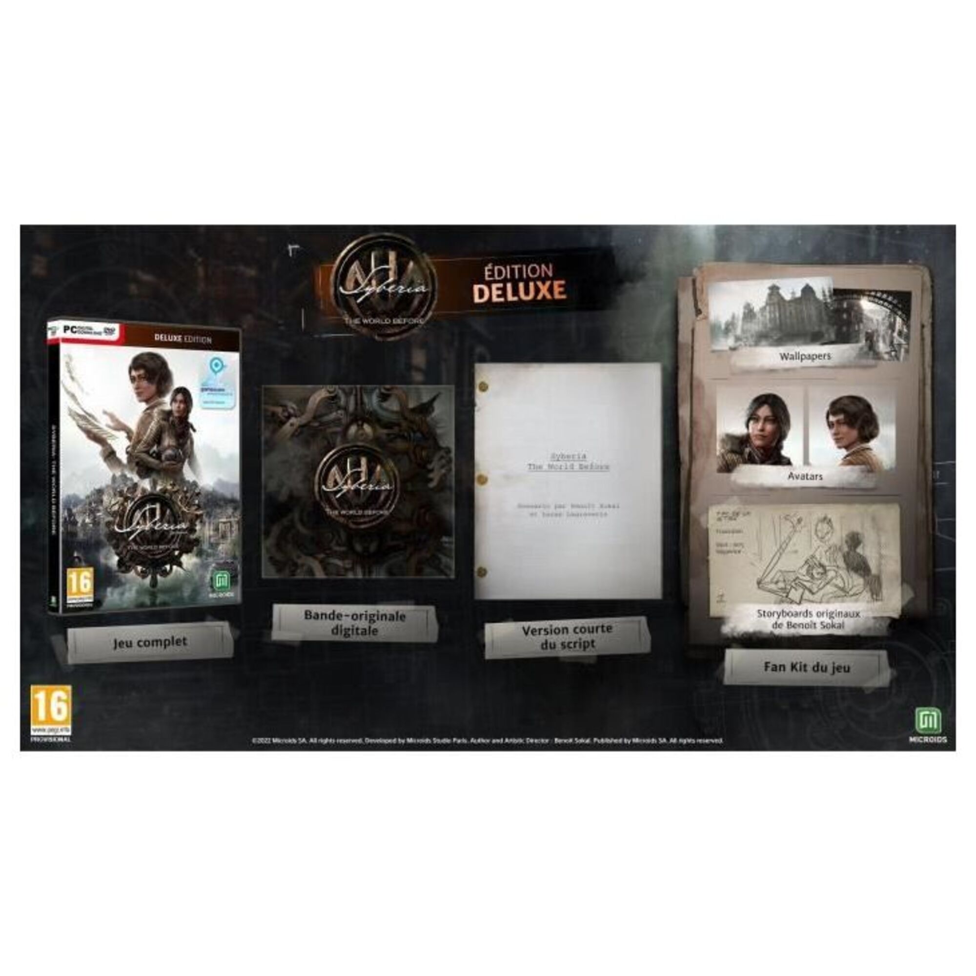 Syberia The World Before Deluxe Edition Jeu PC - vue 4