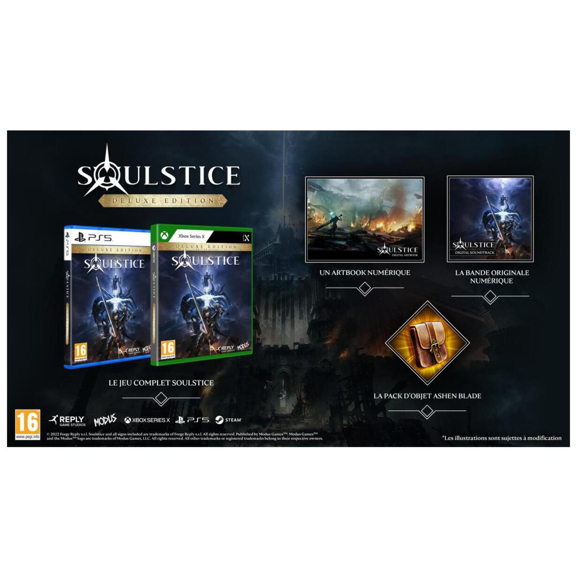 Soulstice Deluxe edition XBOX SERIES X - Neuf