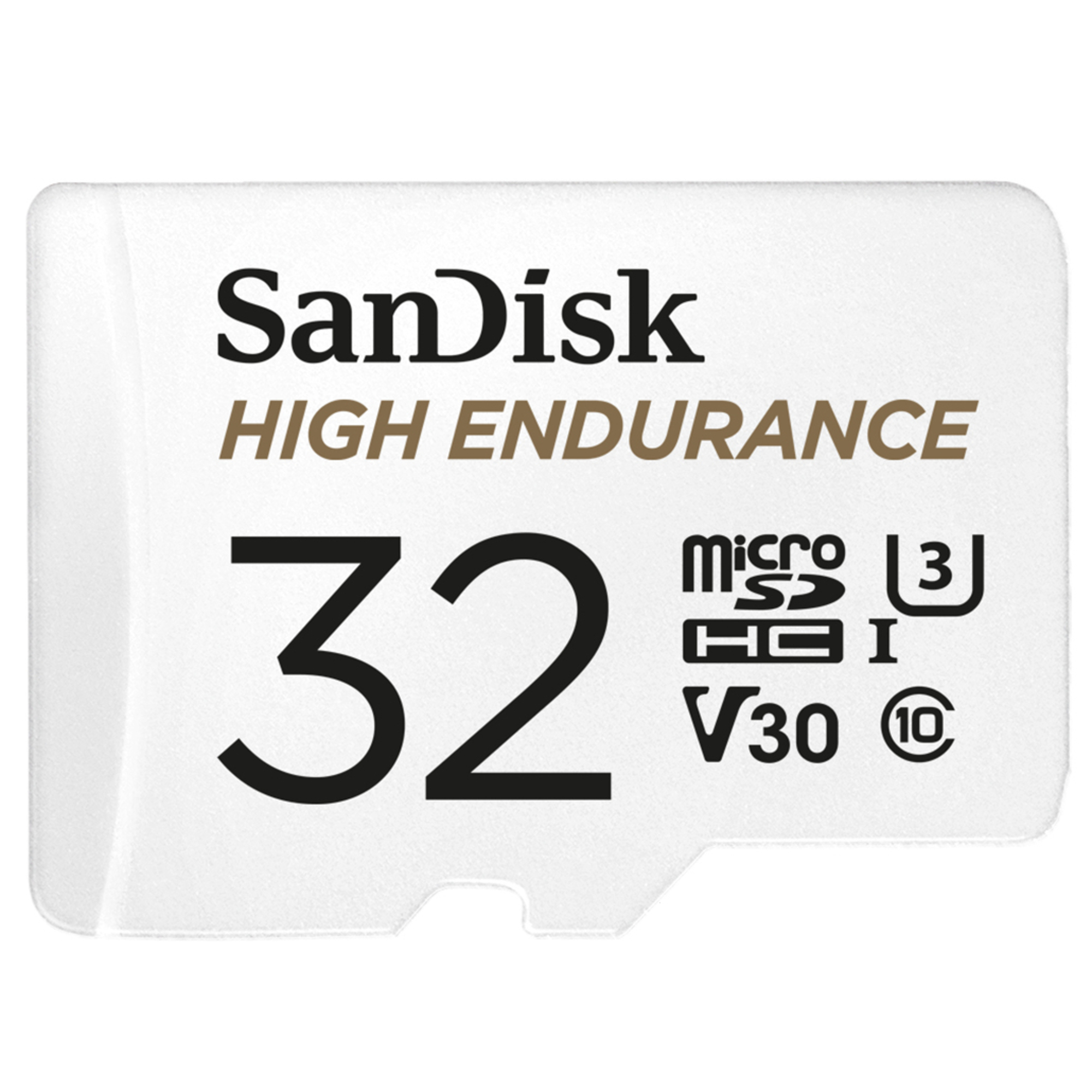 SanDisk High Endurance 32 Go MicroSDHC UHS-I Classe 10 - Neuf