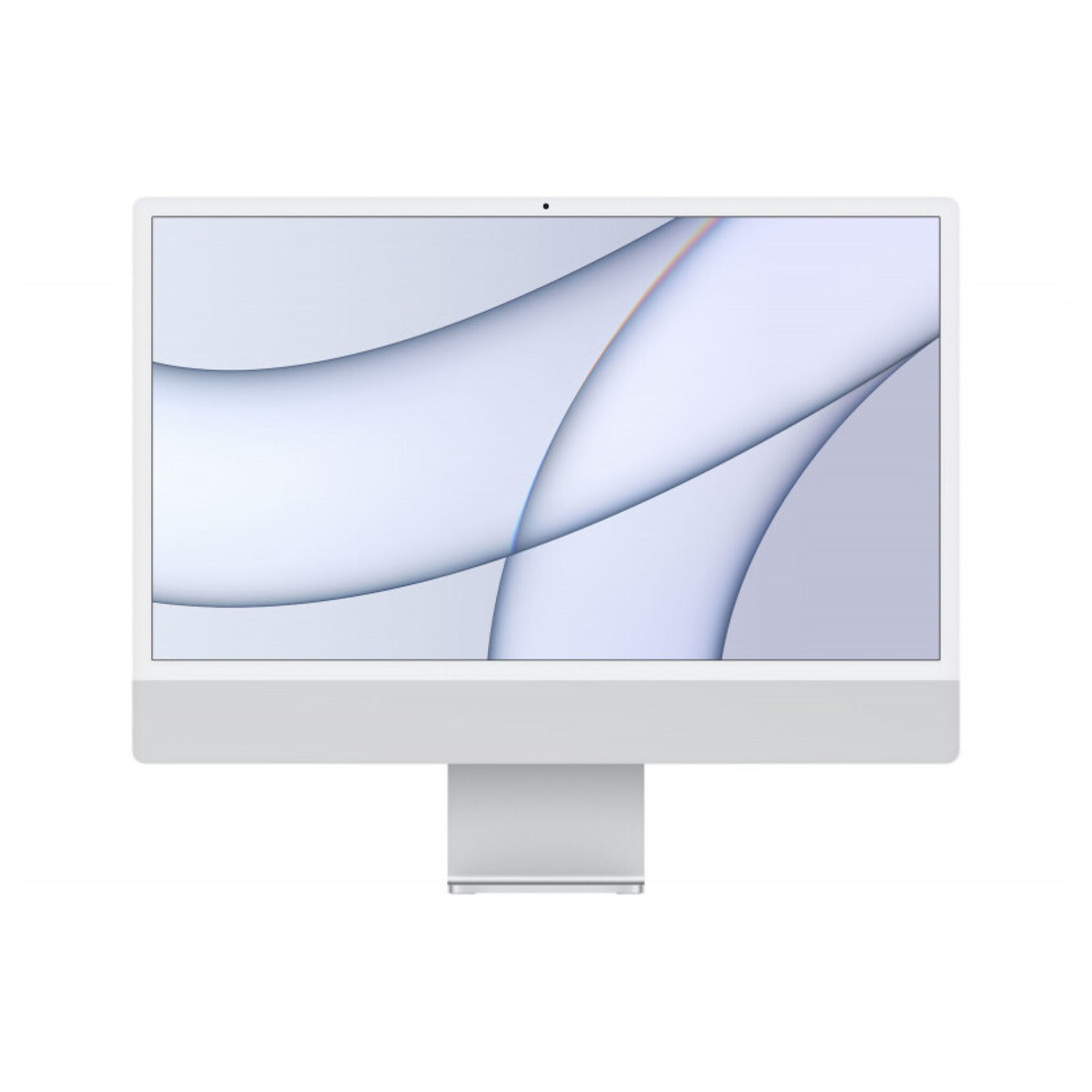 iMac 24  - Puce Apple M1 - RAM 16Go - Stockage 512Go - GPU 8 coeurs - Argent - Bon état