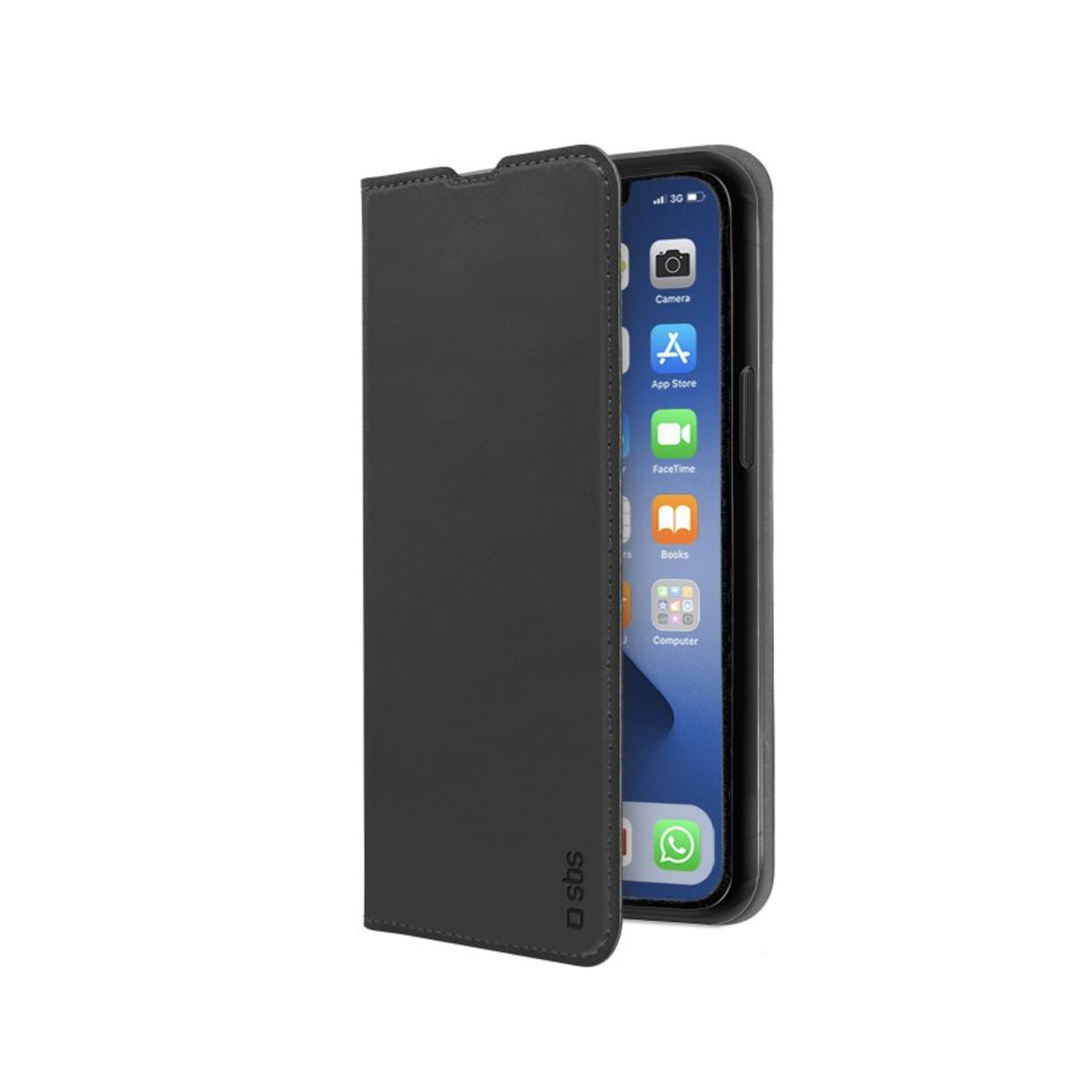 SBS Etui de protection Wallet Lite pour iPhone 13 Pro-  - Neuf