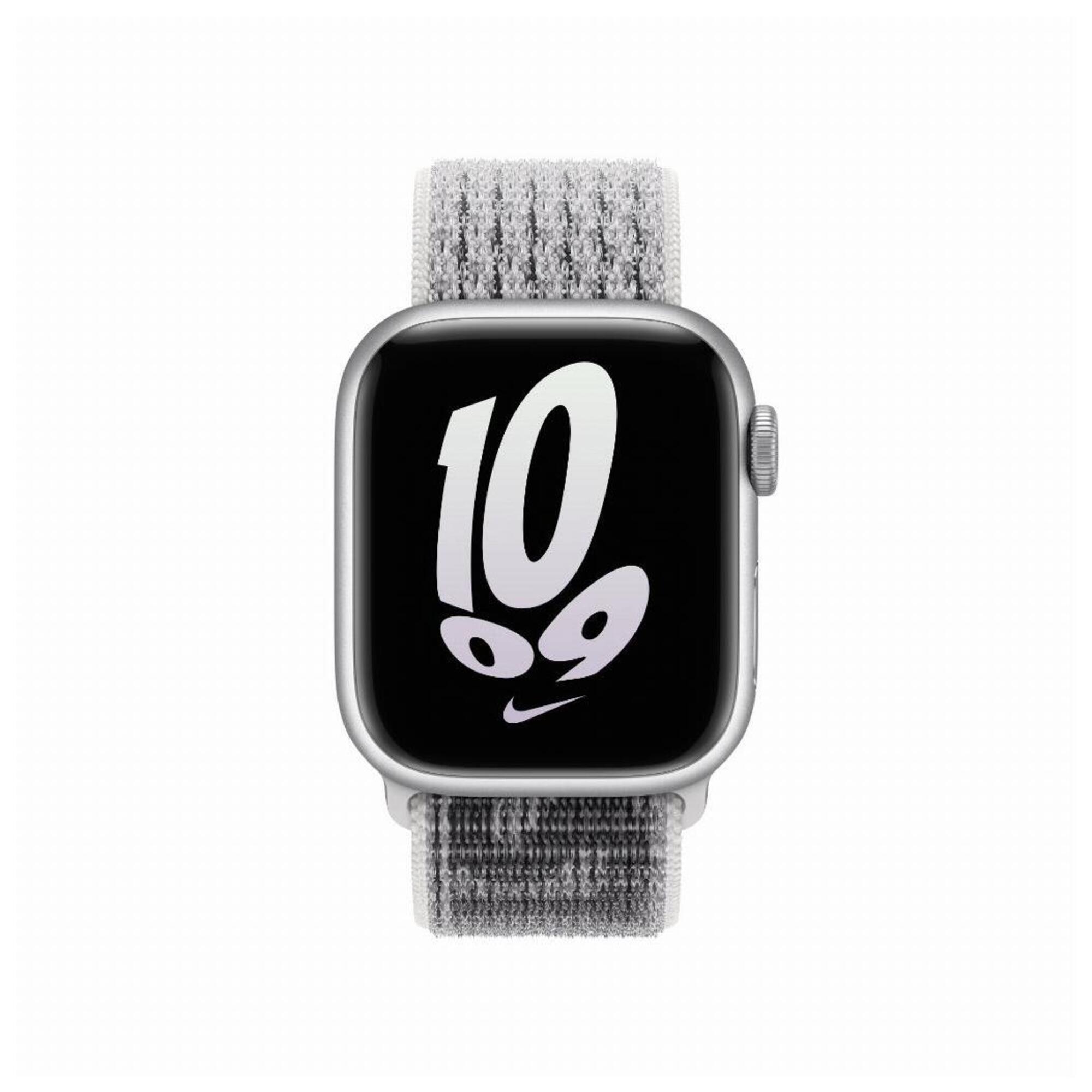 Bracelet Sport Nike pour Apple Watch 41 mm - Noir / Blanc - Neuf