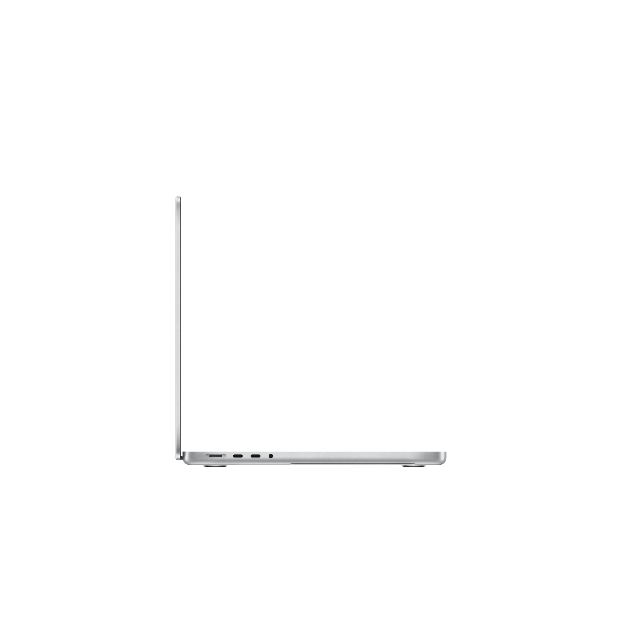 MacBook Pro 14'' (2021) - Puce Apple M1 Pro - RAM 16Go - Stockage 512 Go - Argent - AZERTY - Bon état