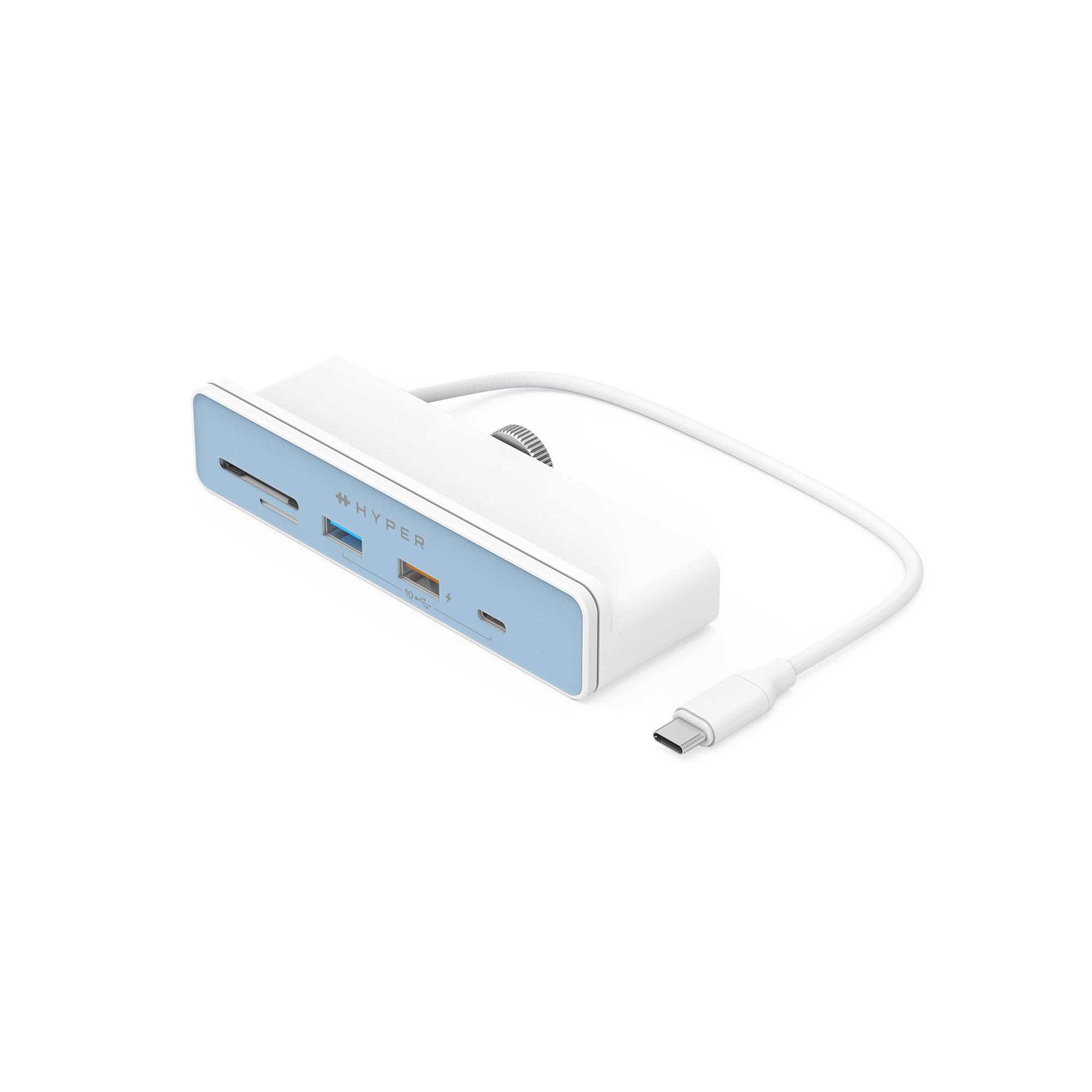 HYPER HD34A8 station d'accueil USB 3.2 Gen 1 (3.1 Gen 1) Type-C Blanc - Neuf