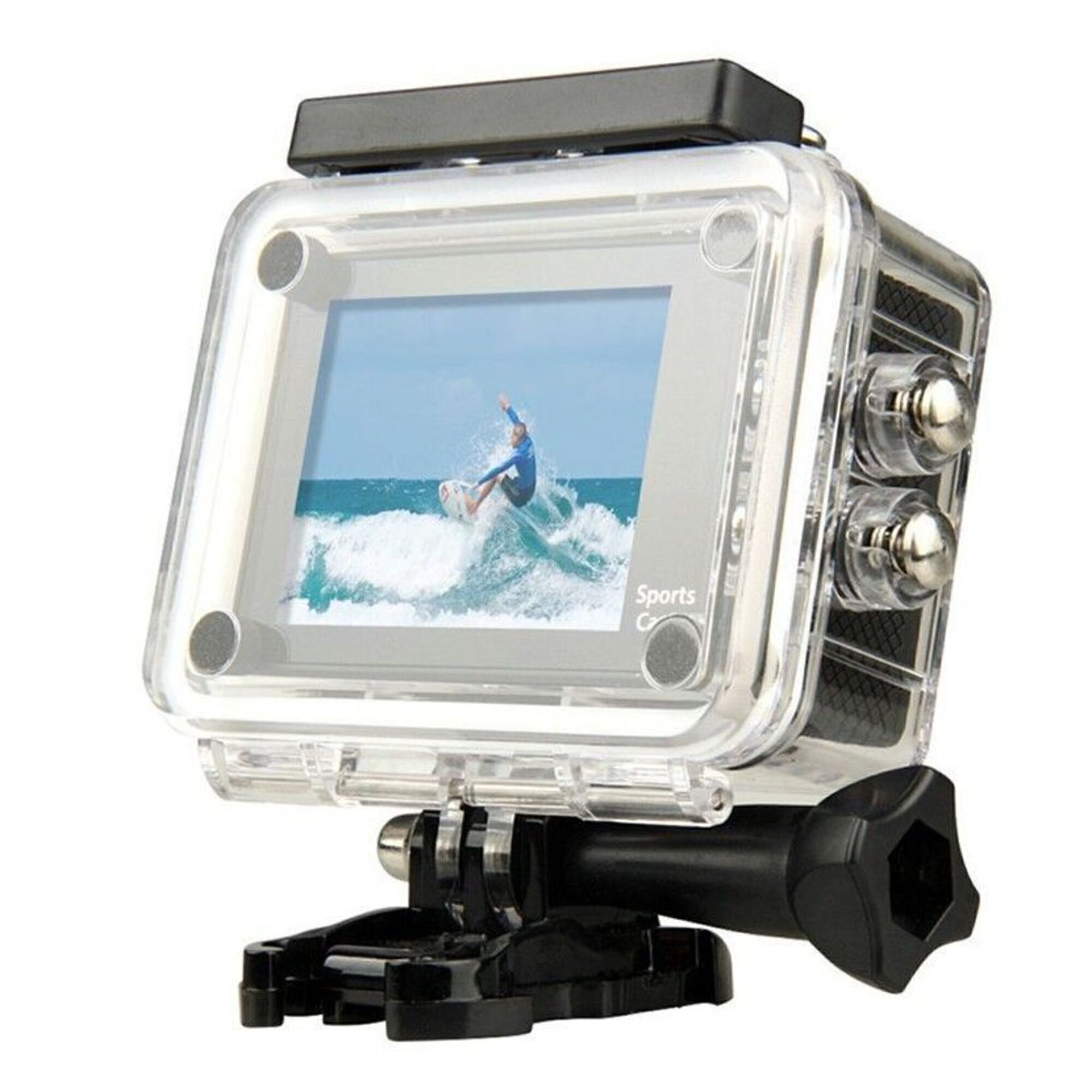 Caméra Sportive Étanche 30M 170° HD Wifi Time Lapse Multisport YONIS Neuf - vue 2