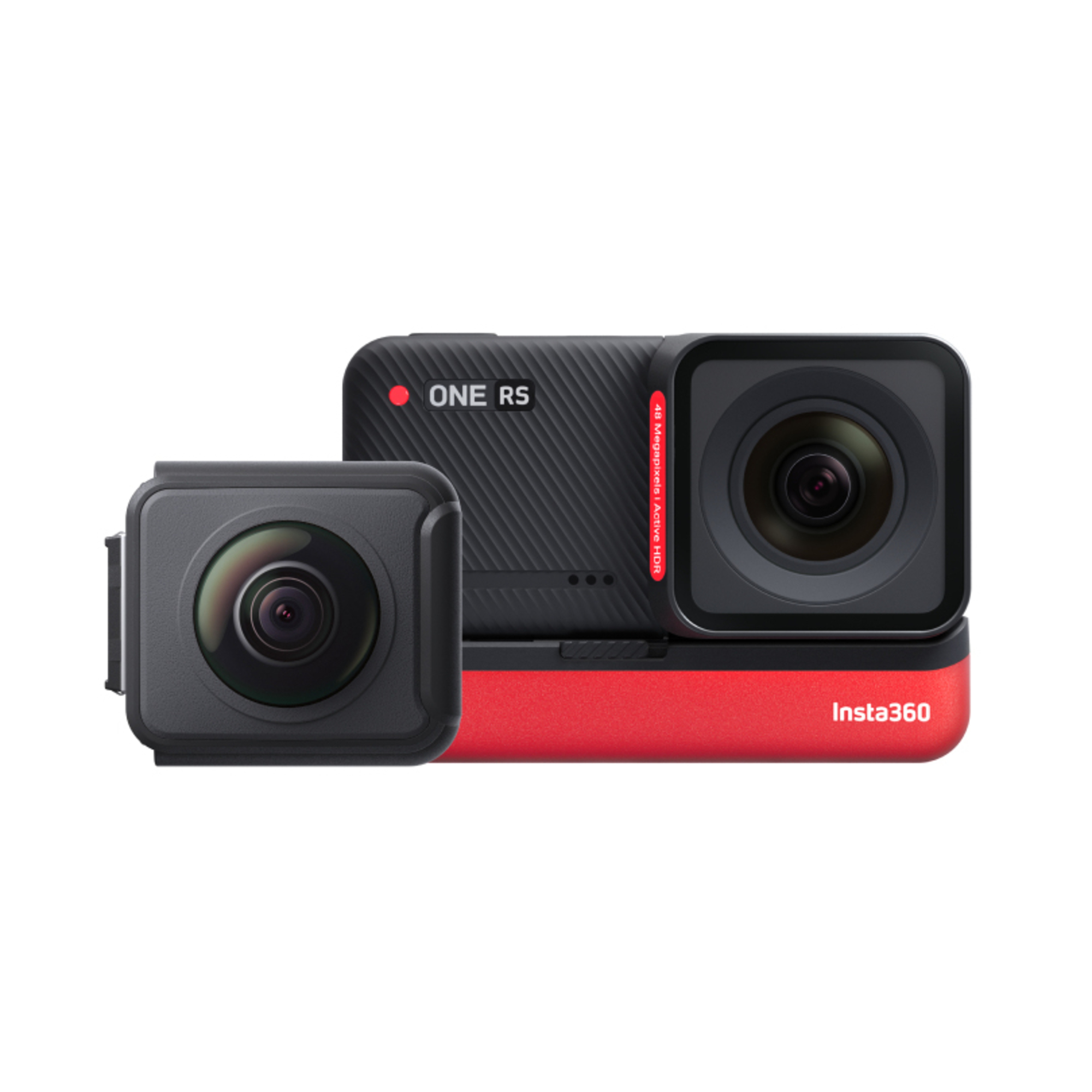 Insta360 ONE RS Twin caméra pour sports d'action 48 MP 4K Ultra HD 25,4 / 2 mm (1 / 2 ) Wifi 125,3 g - Neuf