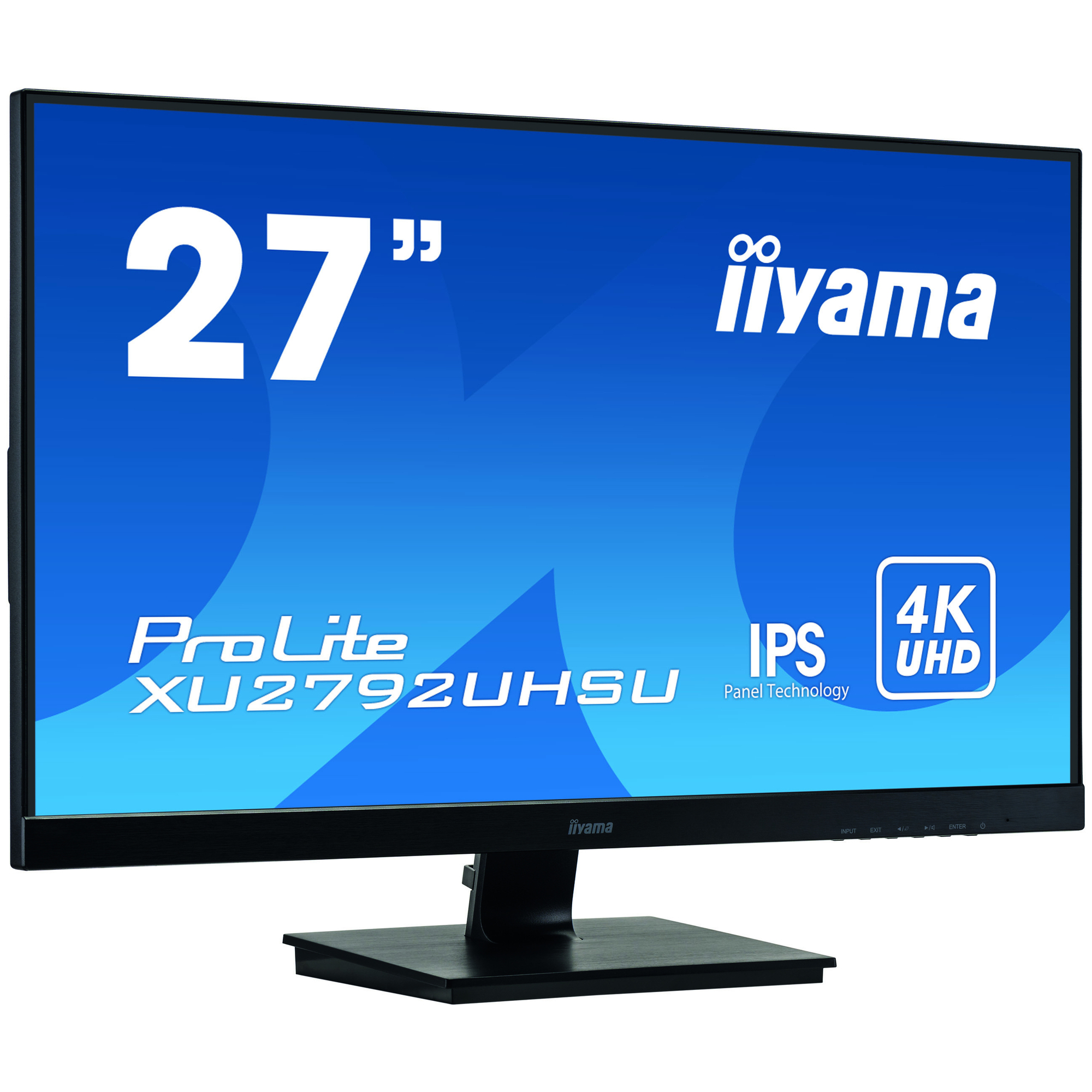 iiyama ProLite XU2792UHSU-B1 LED display 68,6 cm (27 ) 3840 x 2160 pixels 4K Ultra HD Noir - Neuf