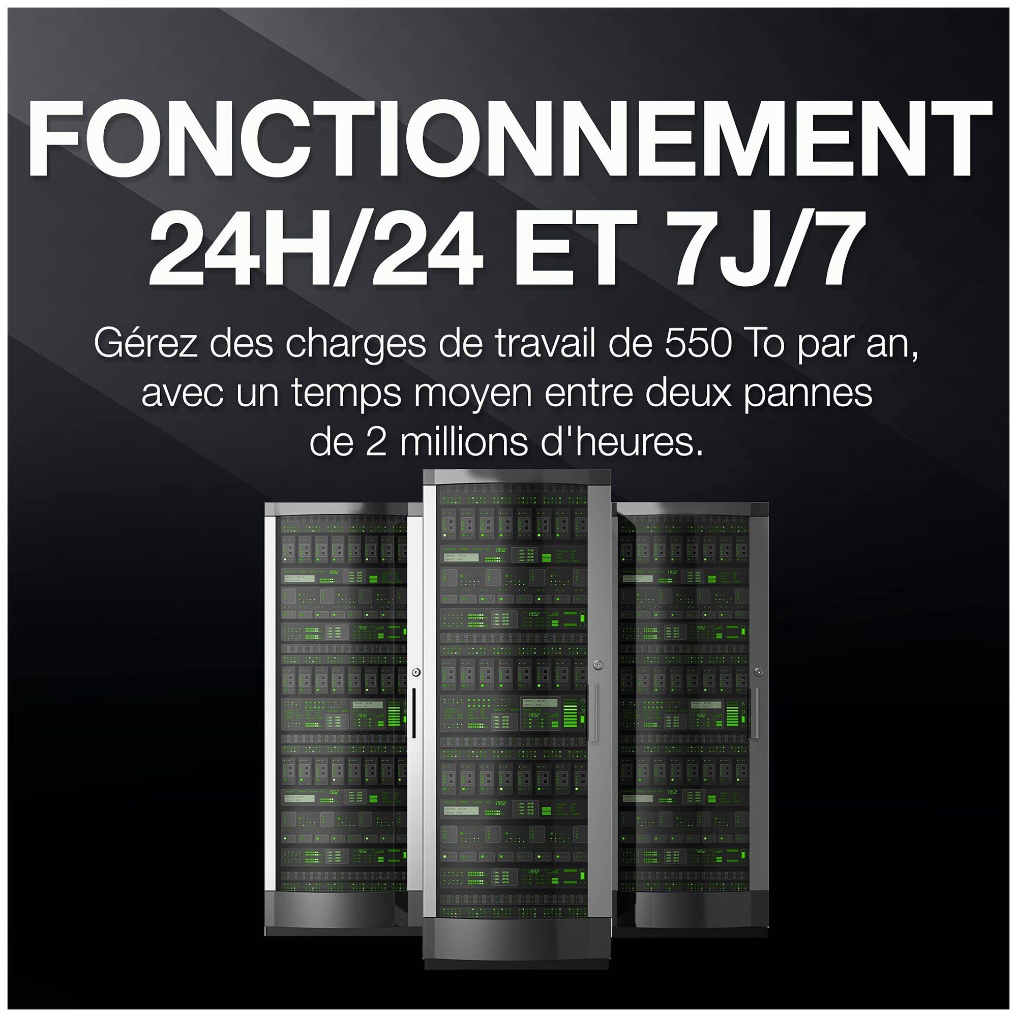 Seagate Enterprise ST2000NM018B disque dur 3.5 2000 Go SAS Neuf - vue 2