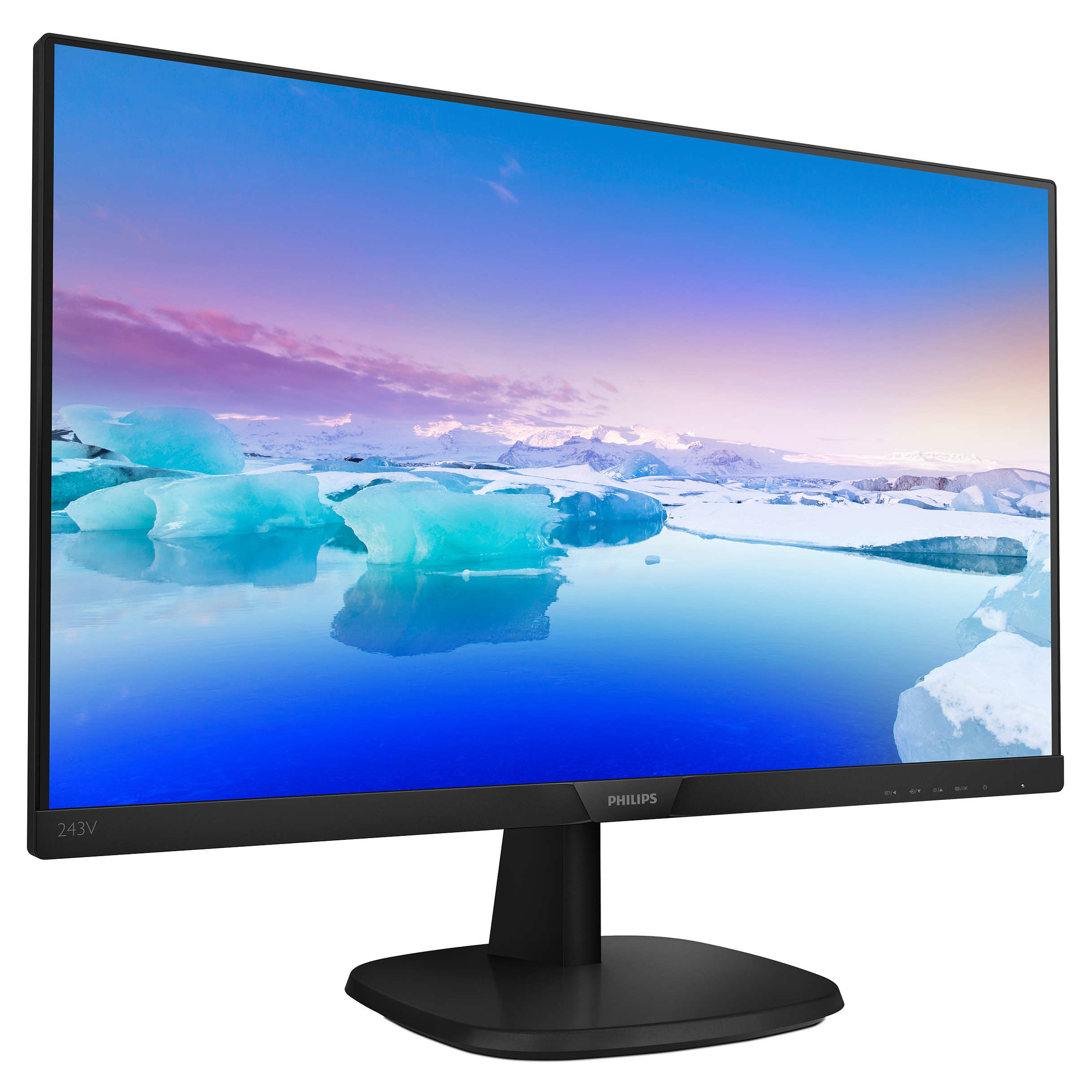 Philips V Line Moniteur LCD Full HD 243V7QDSB/00 - Neuf