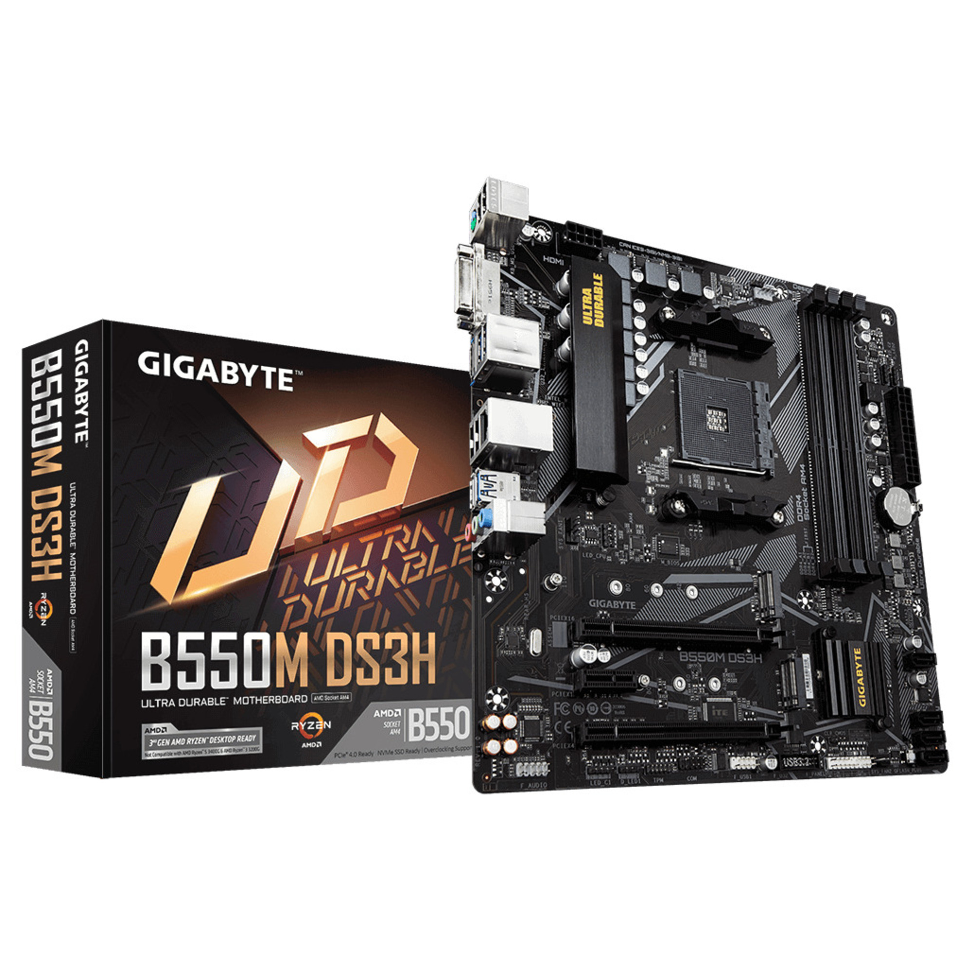 Gigabyte B550M DS3H Ultra Durable - Neuf