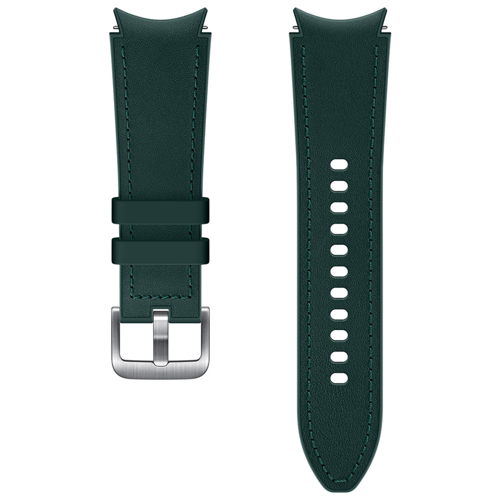 Bracelet Hybride en cuir pour G Watch 4 Classic 115mm, S/L Vert Samsung - Neuf