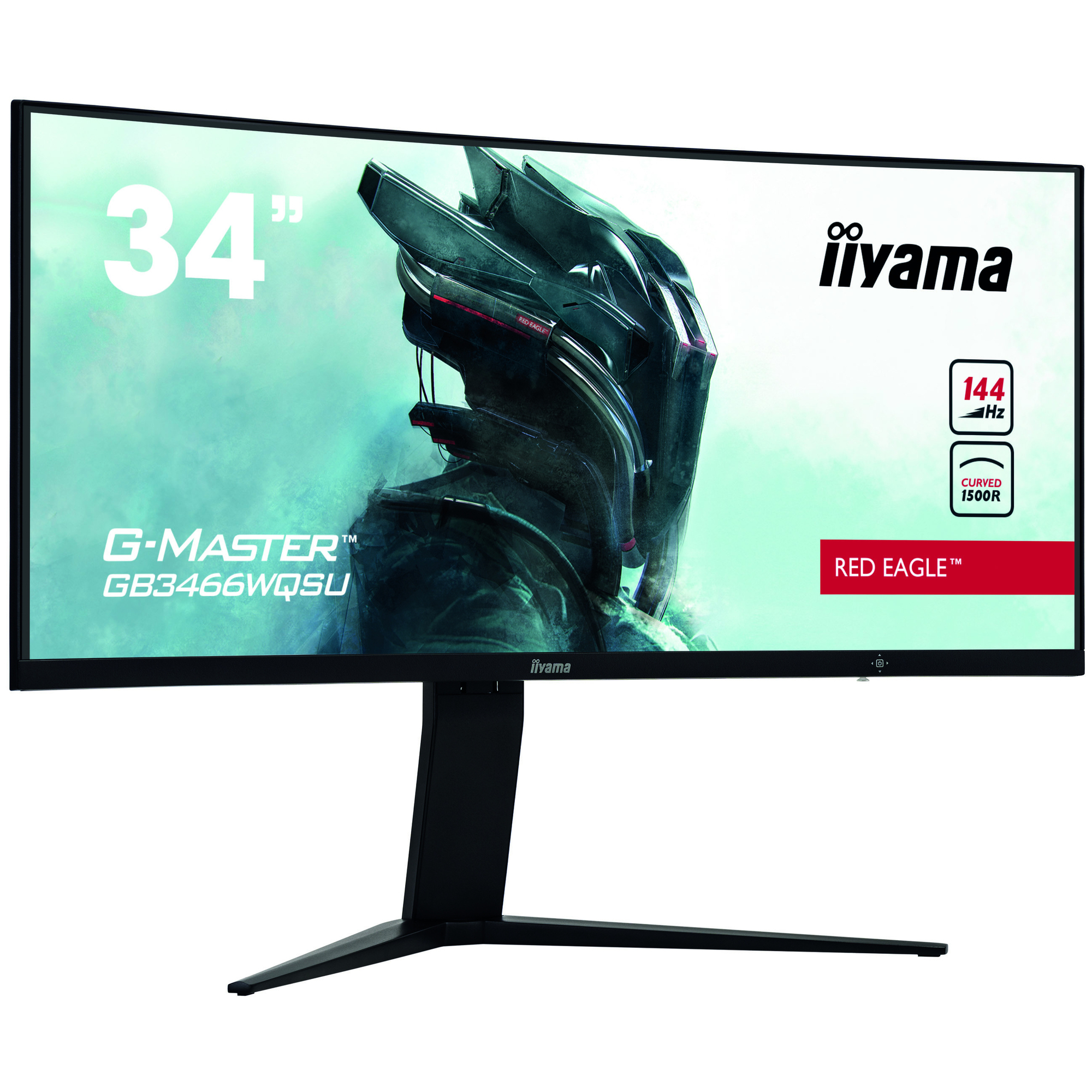 iiyama G-MASTER GB3466WQSU-B1 LED display 86,4 cm (34 ) 3440 x 1440 pixels UltraWide Quad HD Noir - Neuf