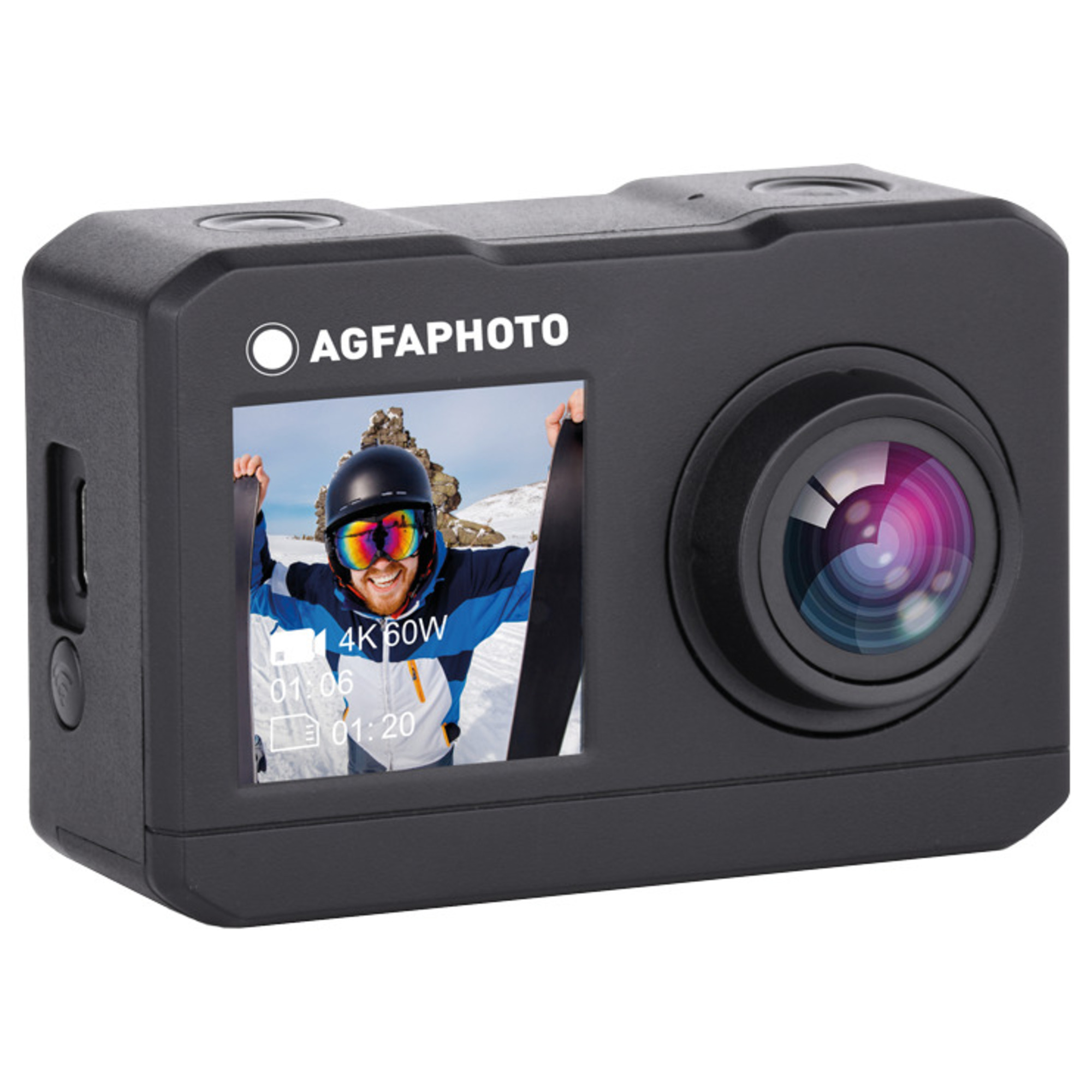 Action Cam REALIMOVE AC7000 Noire Agfa Photo - Neuf