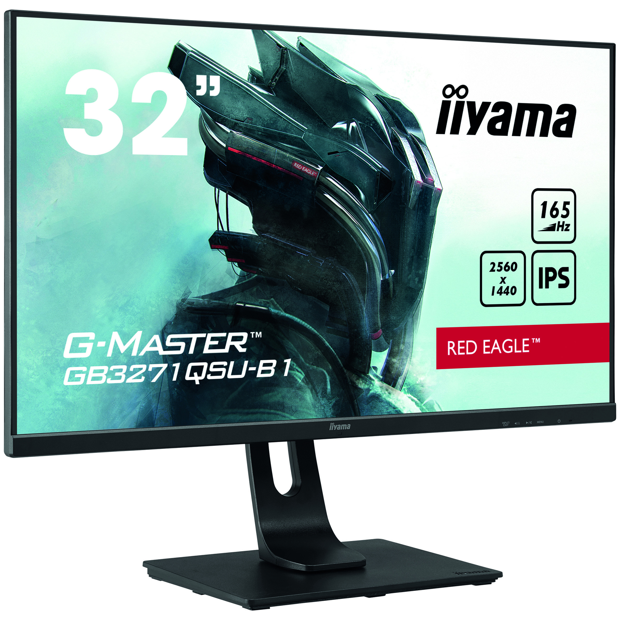 iiyama G-MASTER GB3271QSU-B1 écran plat de PC 80 cm (31.5 ) 2560 x 1440 pixels Wide Quad HD LED Noir - Neuf