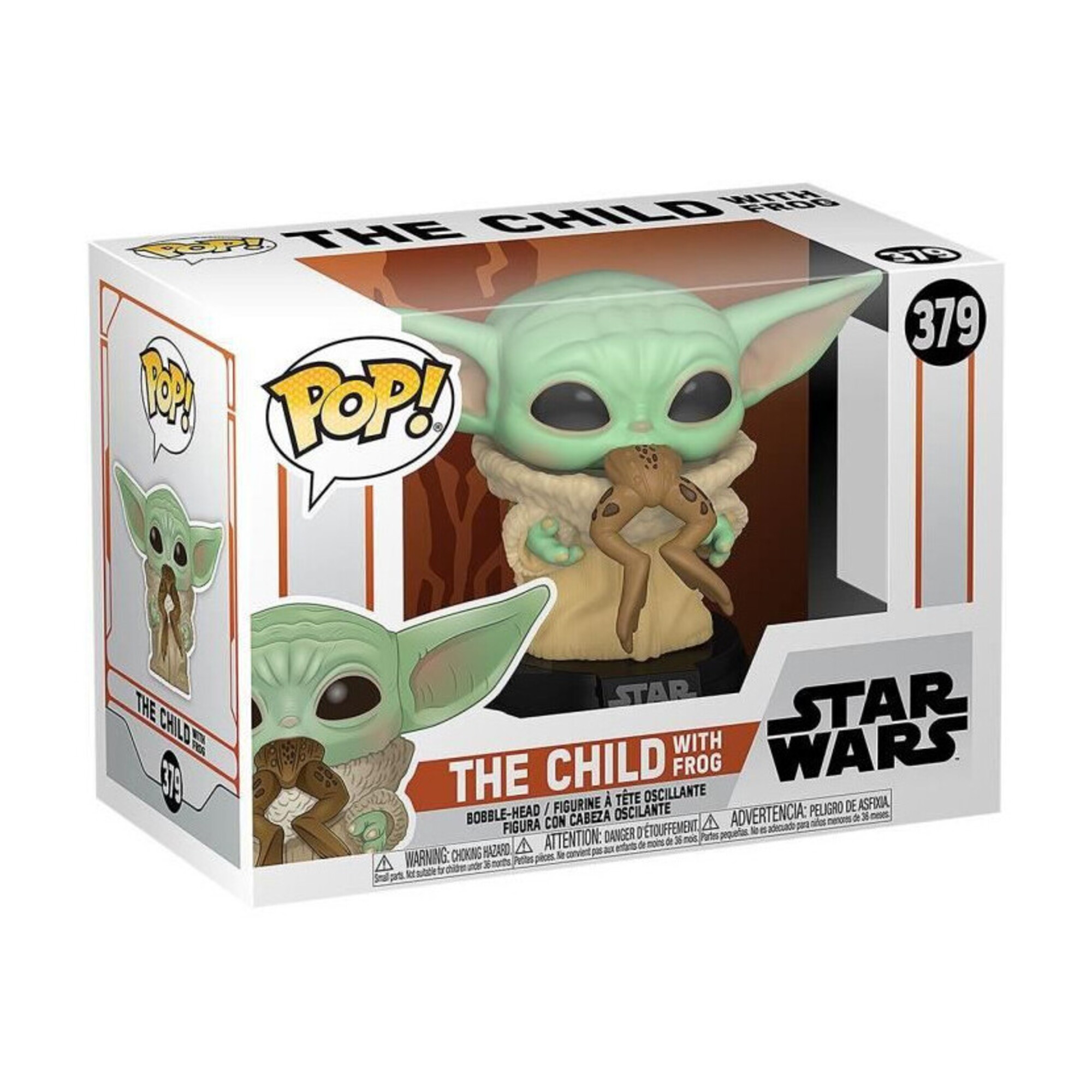 POP Star Wars:Mandalorian- The Child w/Frog - Neuf