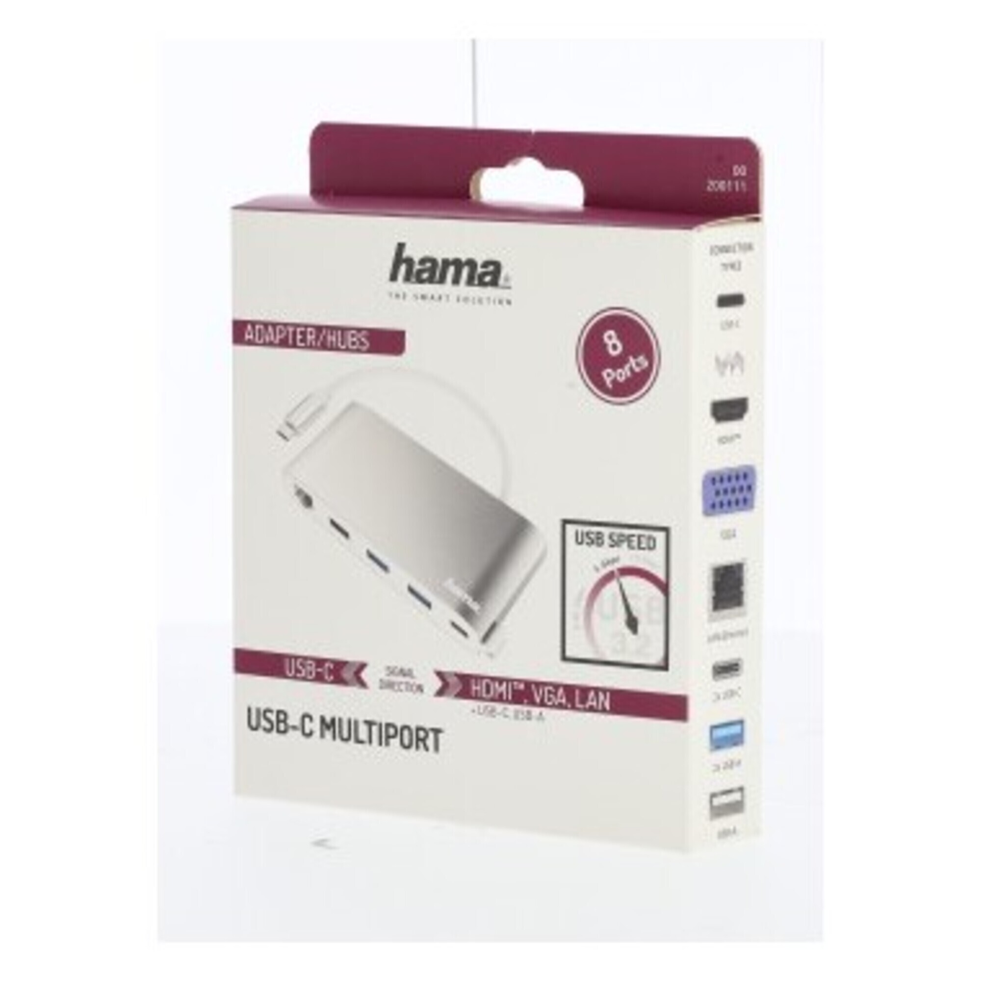 Hama 00200111 station d'accueil USB 3.2 Gen 1 3.1 Gen 1 Type C Neuf - vue 2