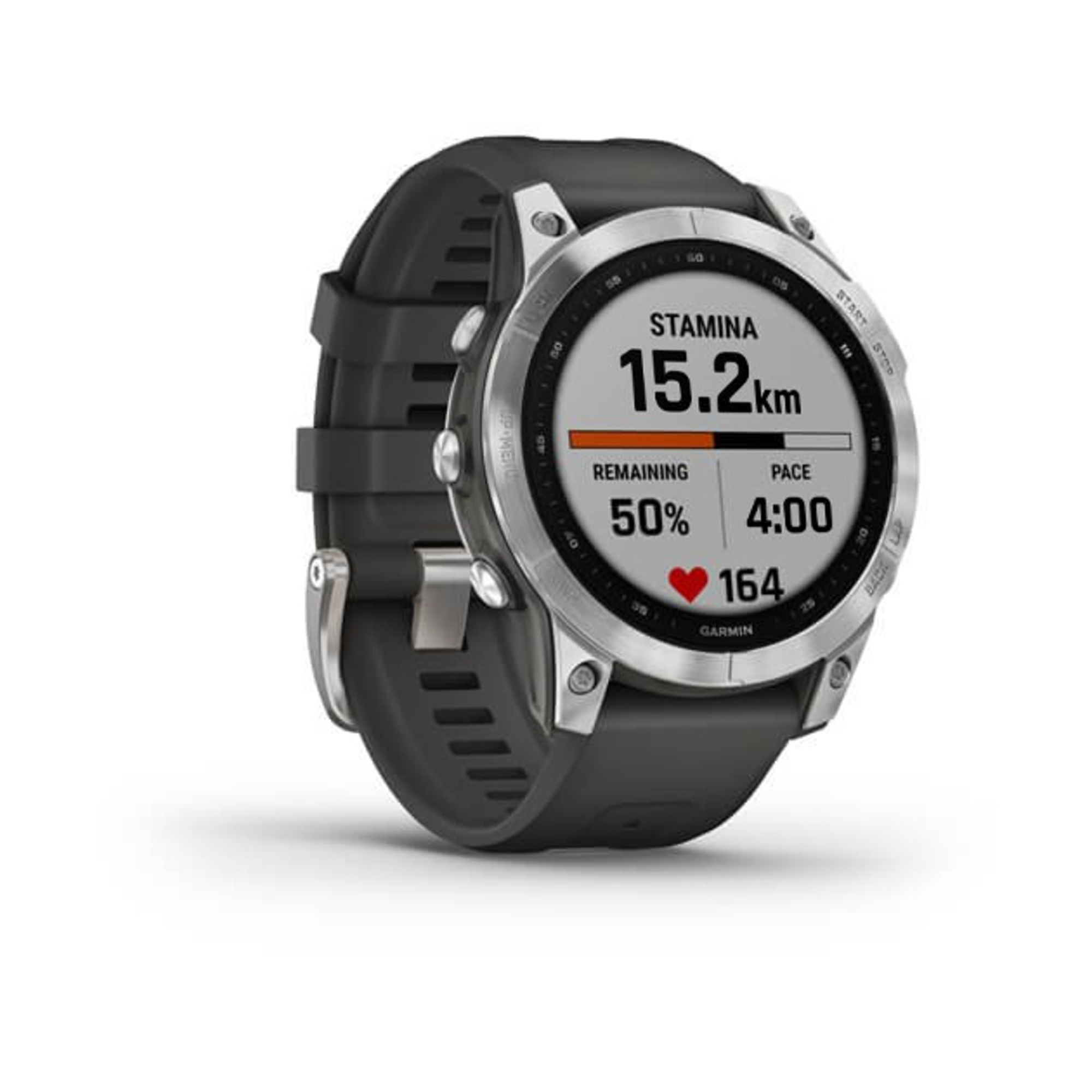 Garmin fenix 7 3 3 cm 1.3 MIP 47 mm Numérique 260 x 260 pixels Écran tactile Wifi GPS satellite Neuf - vue 3
