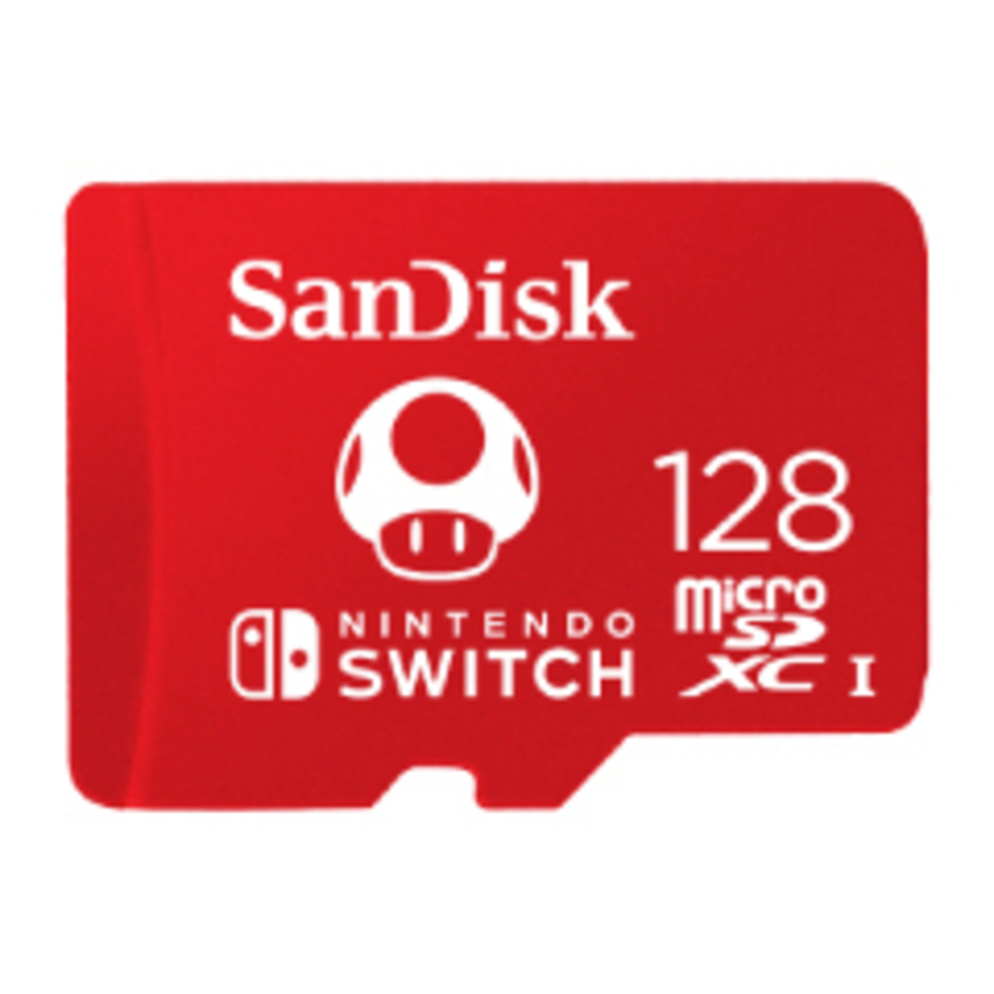 SanDisk Carte mémoire 128 Go Toad, MicroSDXC Nintendo Switch (SDSQXAO-128G-GNCZN) - Neuf