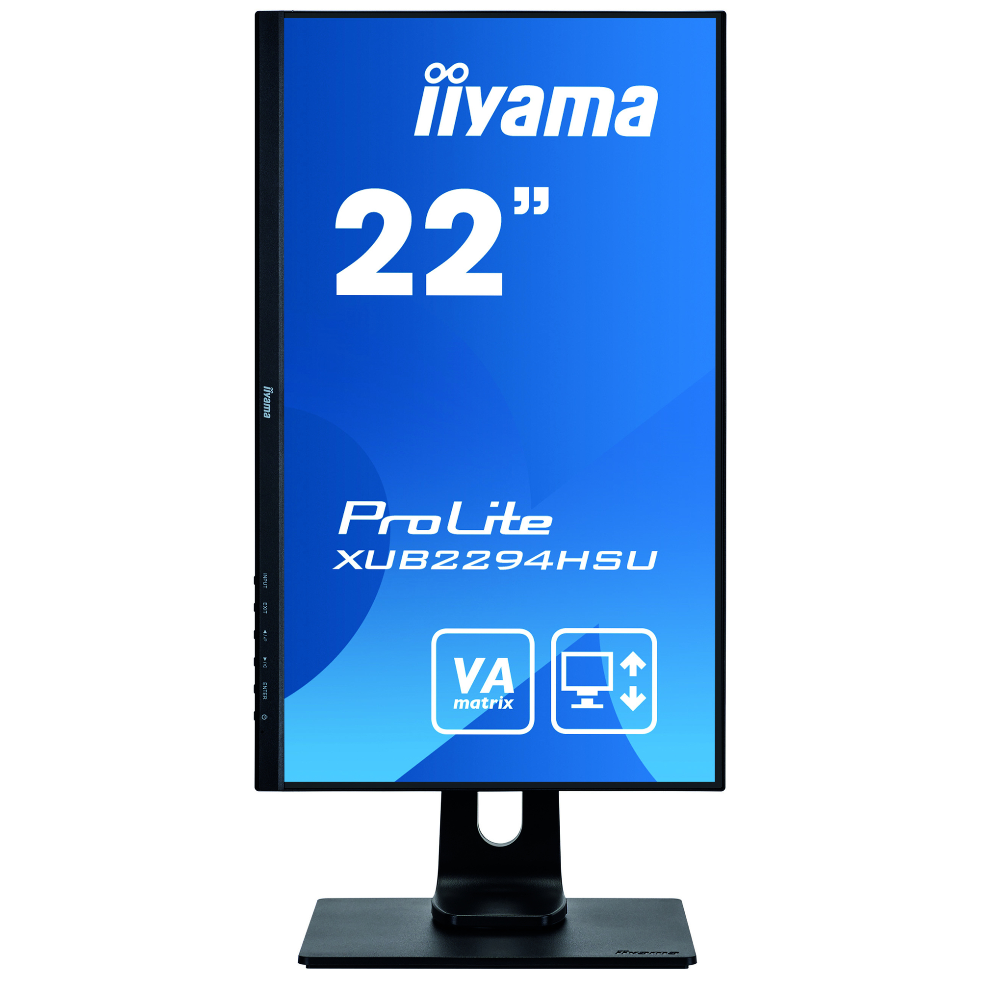 iiyama ProLite XUB2294HSU-B1 LED display 54,6 cm (21.5 ) 1920 x 1080 pixels Full HD Noir - Neuf