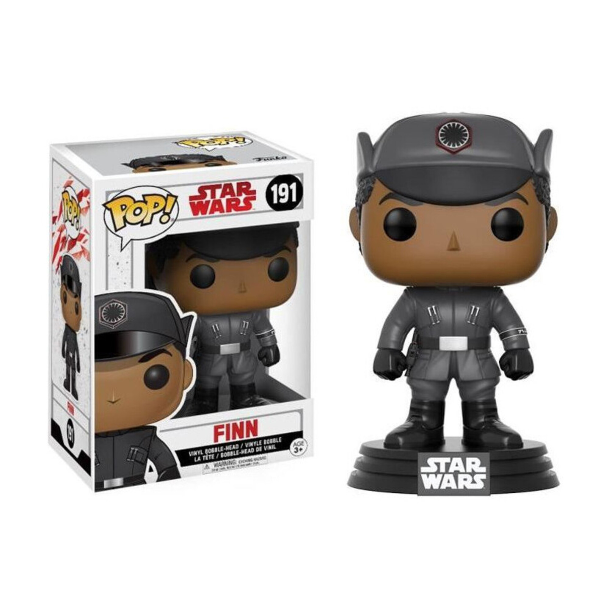 Figurine Funko Pop! Star Wars Ep.8 The Last Jedi : Finn - vue 2
