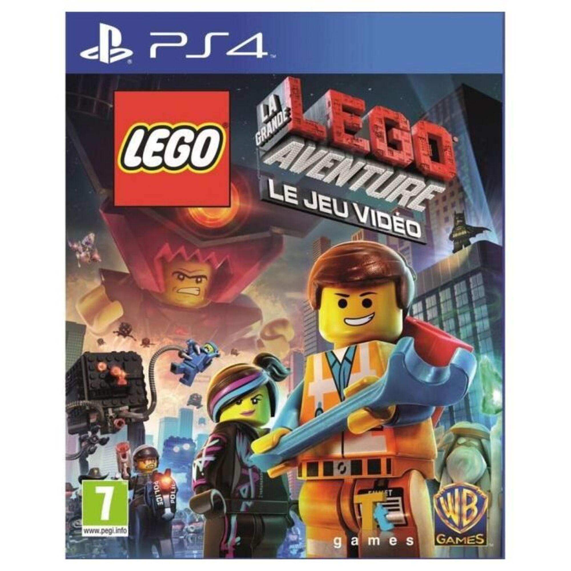 LEGO La Grande Aventure Jeu PS4 - Neuf