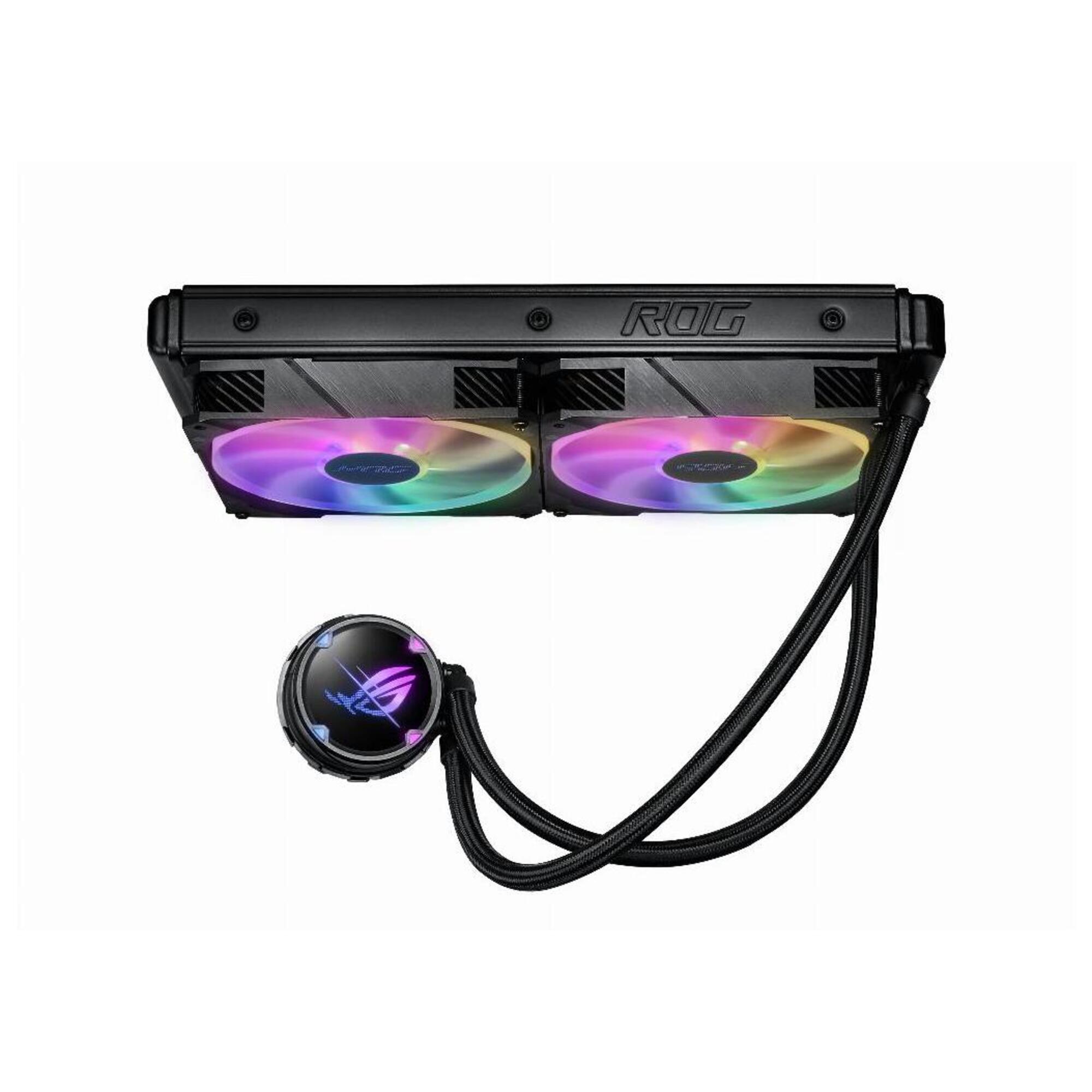 ASUS ROG STRIX LC II 280 ARGB Processeur Refroidisseur de liquide tout-en-un 14 cm Noir 1 pièce(s) - Neuf