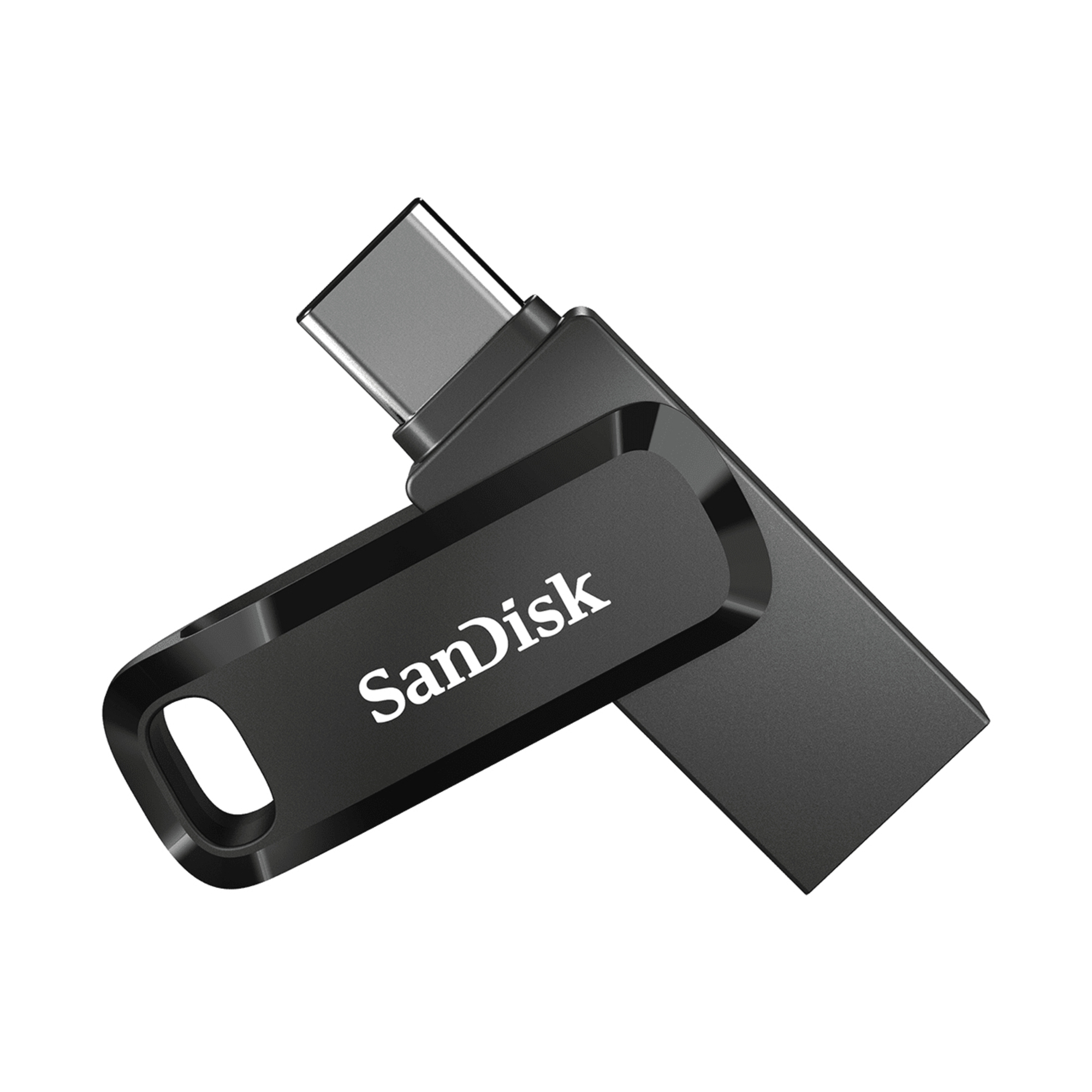 SanDisk Ultra Dual Drive Go lecteur USB flash 256 Go USB Type-A / USB Type-C 3.2 Gen 1 (3.1 Gen 1) Noir - Neuf