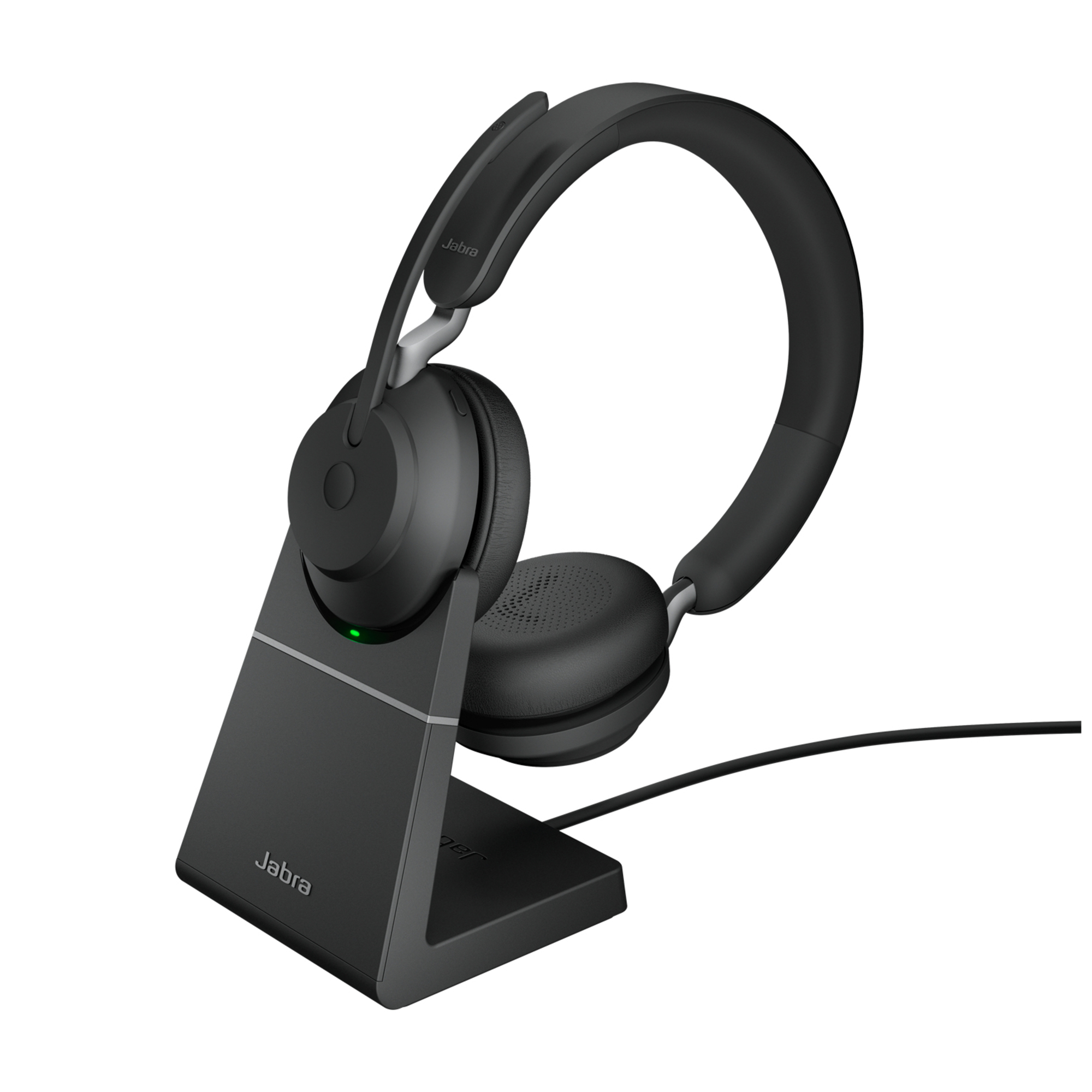 Jabra Evolve2 65, UC Stereo Casque Sans fil Arceau Bureau/Centre d'appels USB Type-A Bluetooth Noir - Neuf