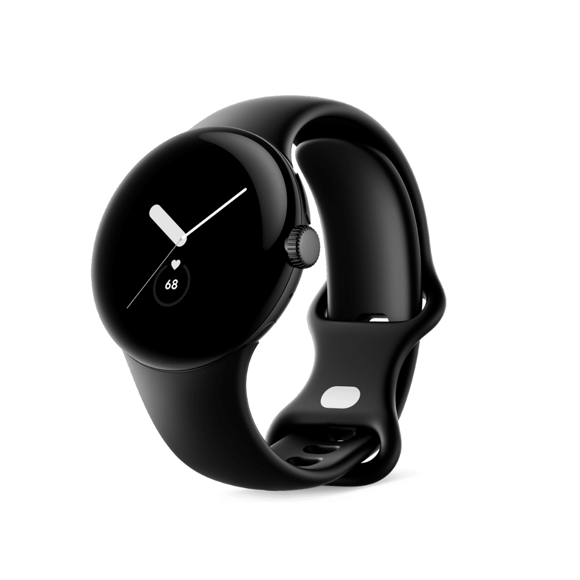 Google Pixel Watch AMOLED 41 mm Numérique Écran tactile Noir Wifi GPS (satellite) - Neuf