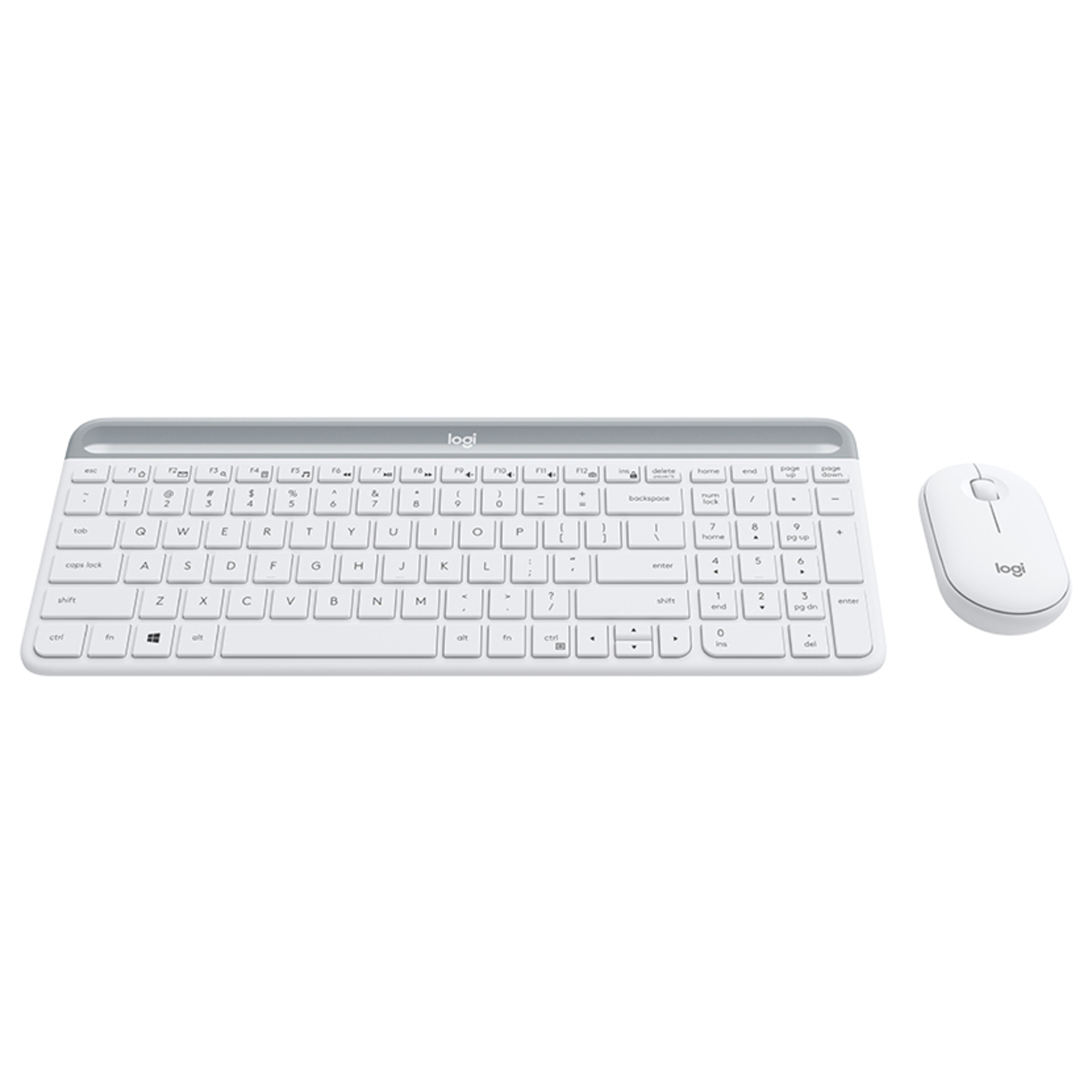 Logitech MK470 clavier Souris incluse Bureau RF sans fil Espagnole Blanc - Neuf