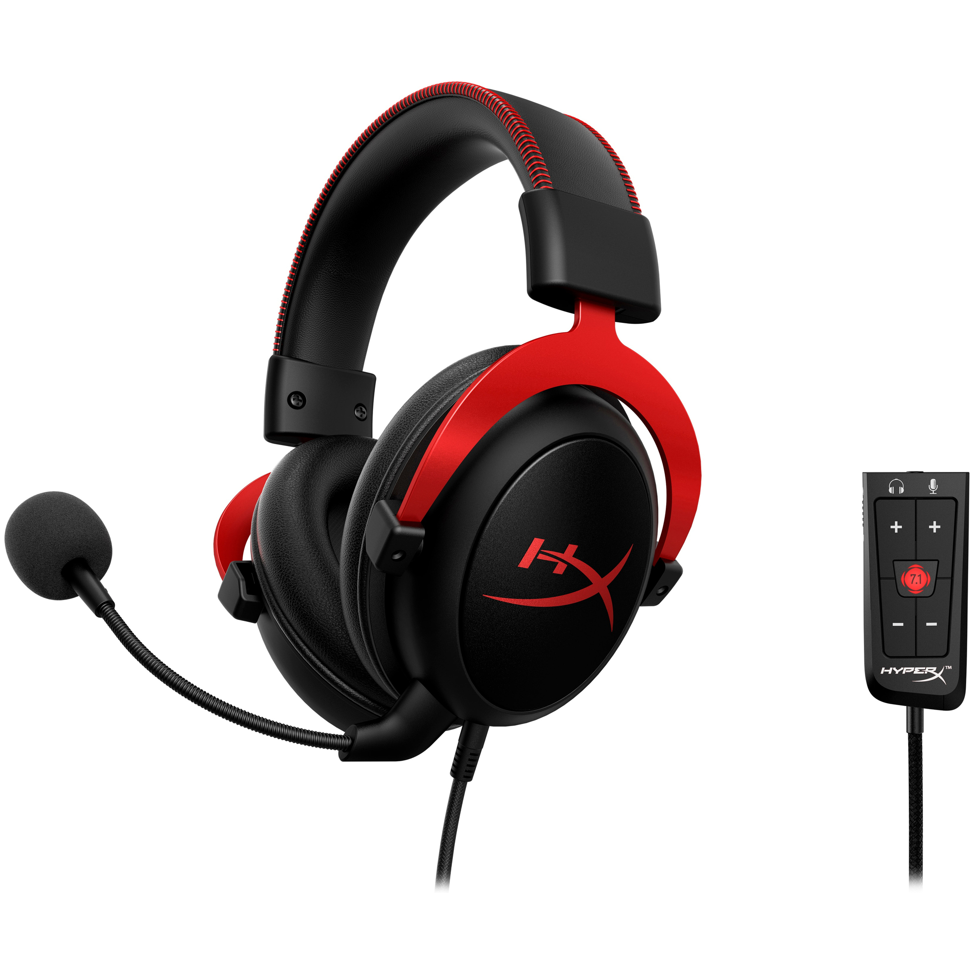 HyperX Casque Cloud II - Jeux (noir rouge) - Neuf