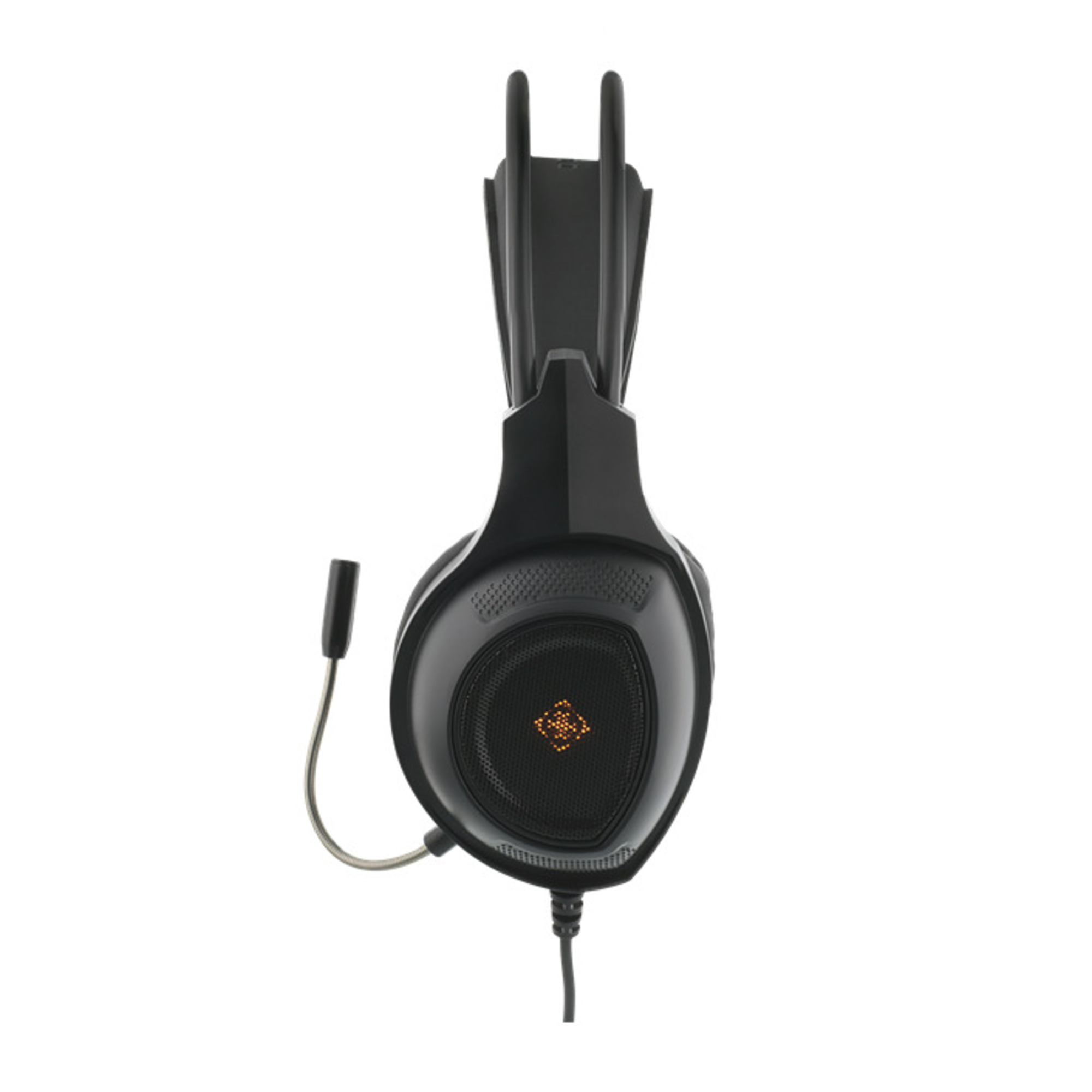 Deltaco Gaming - DH210 - Casque gaming LED, haut-parleurs stéréo 40mm, Cuir PU, PC/MAC/Console/Mobile - Neuf