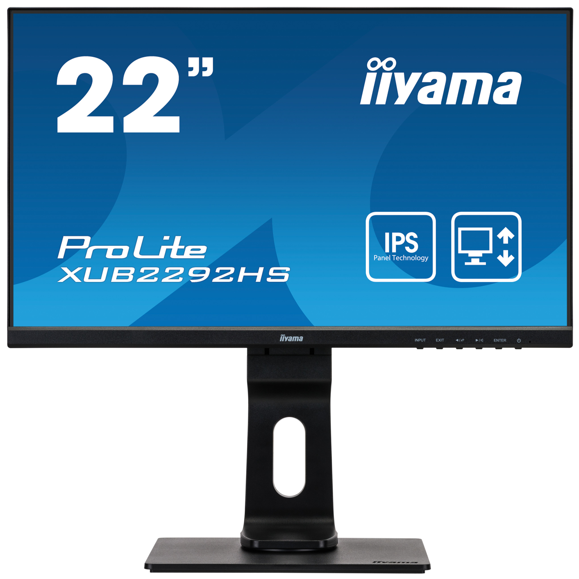 iiyama ProLite XUB2292HS B1 LED display 54 6 cm 21.5 1920 x 1080 pixels Full HD Neuf